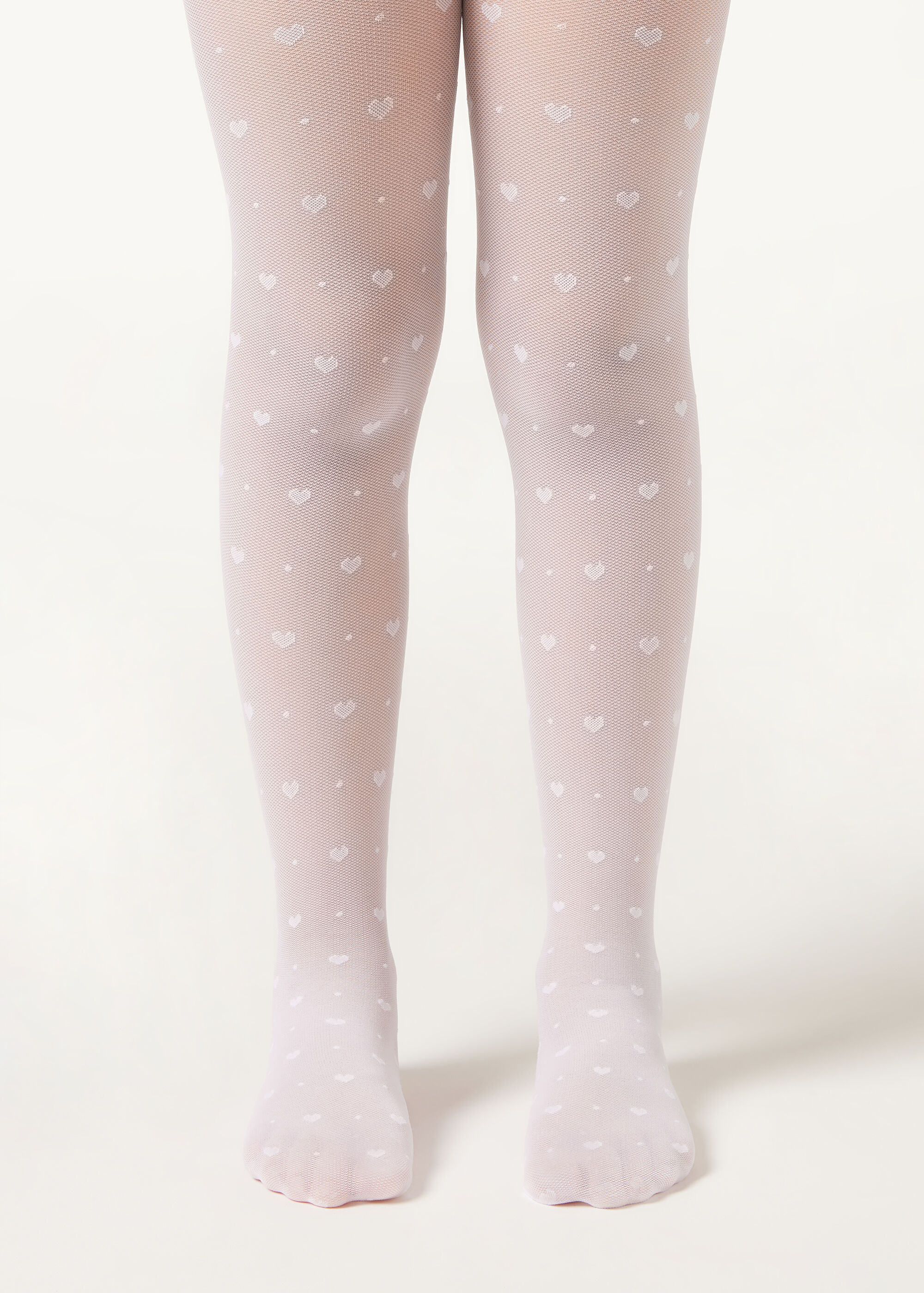 Girls’ All-Over Pattern Tights