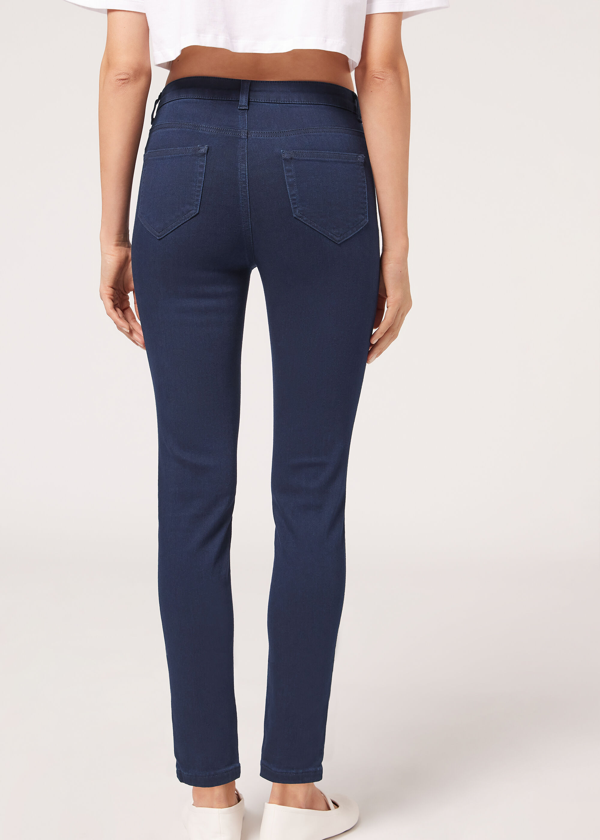 Jeans Skinny van Soft Touch met Thermo
