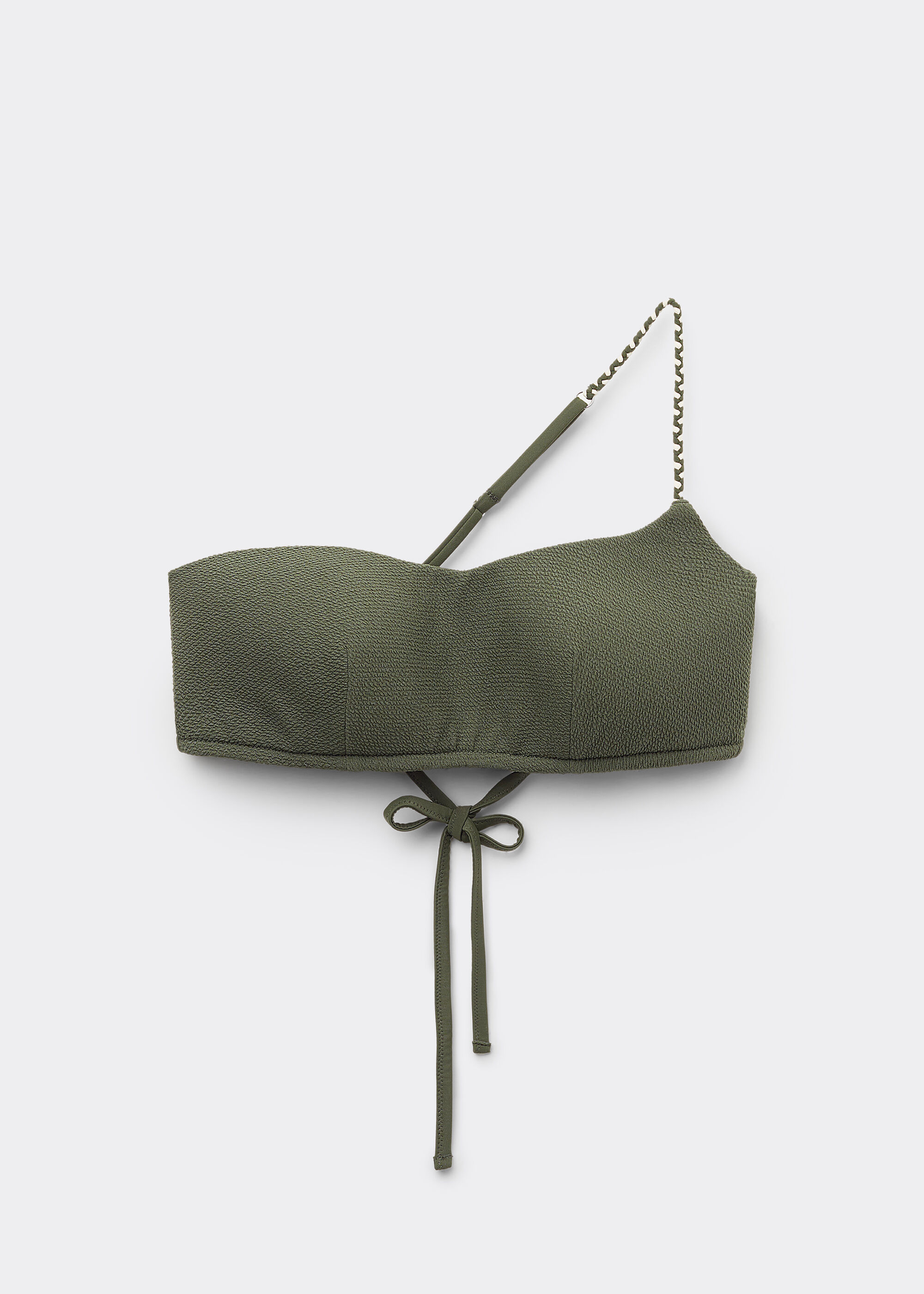 Sutien Bustieră Costum de Baie Crinkle Twist