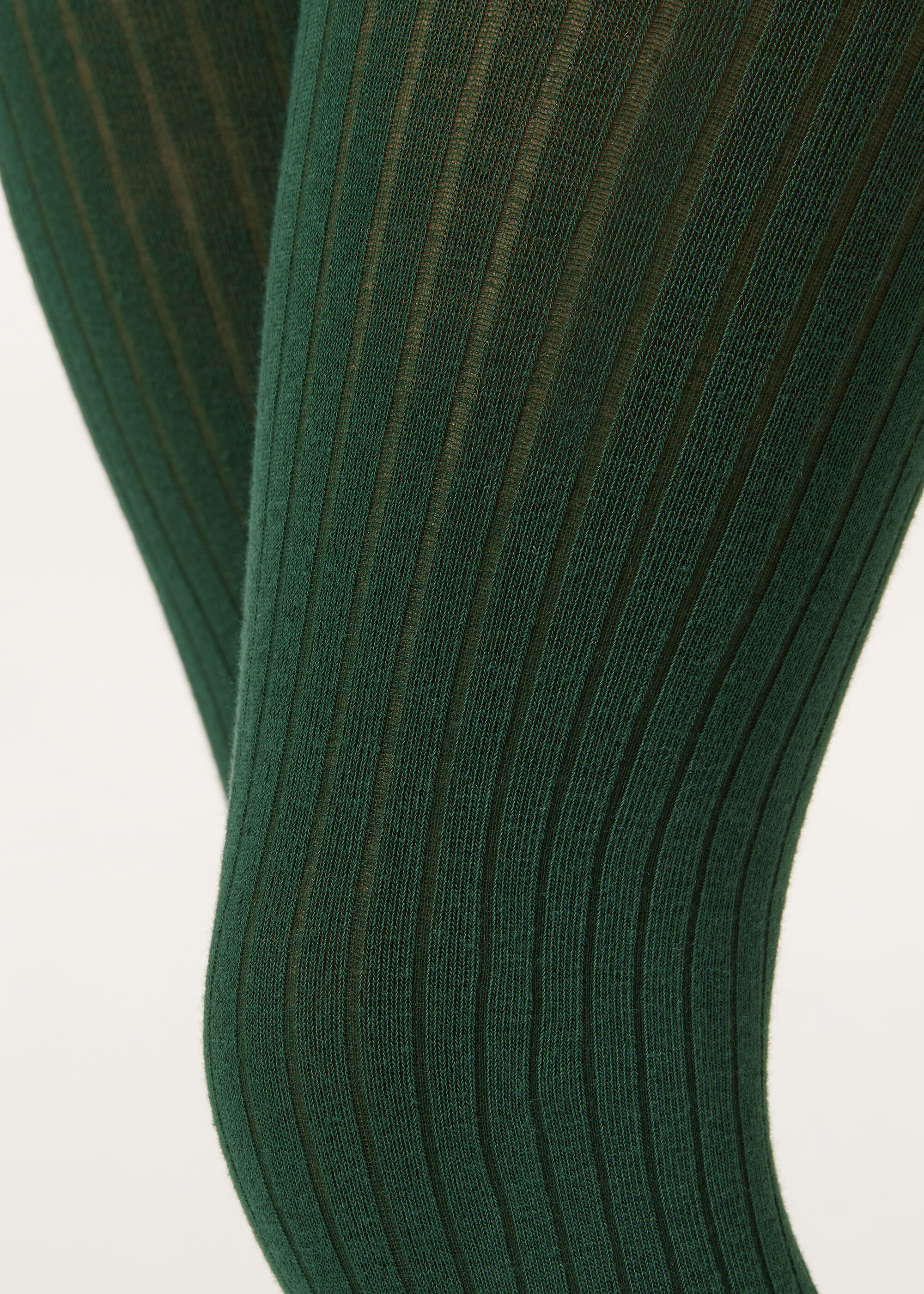 Collants em Algodão Canelado para Criança