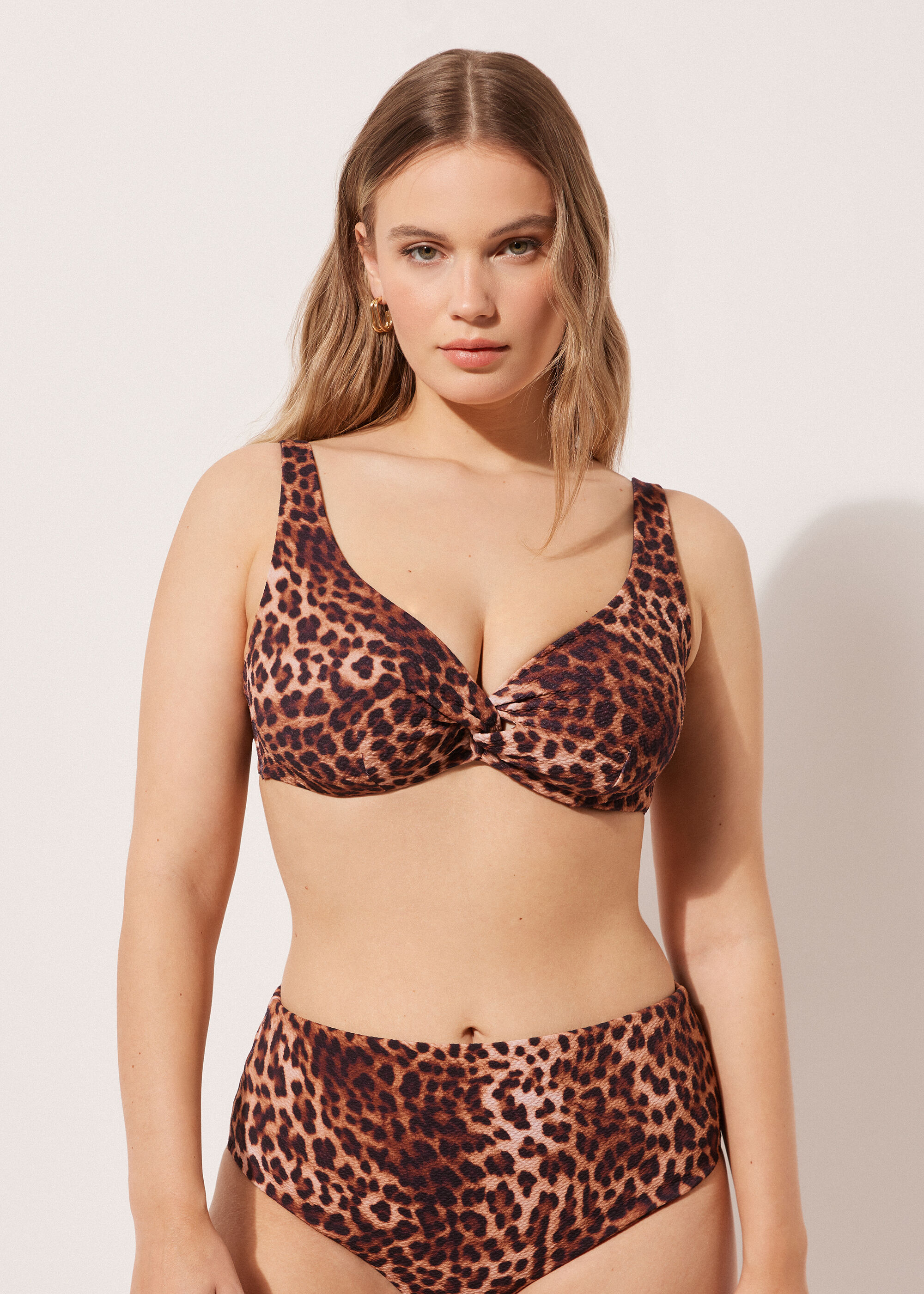 Balkonet Bikini Üstü Classic Animalier