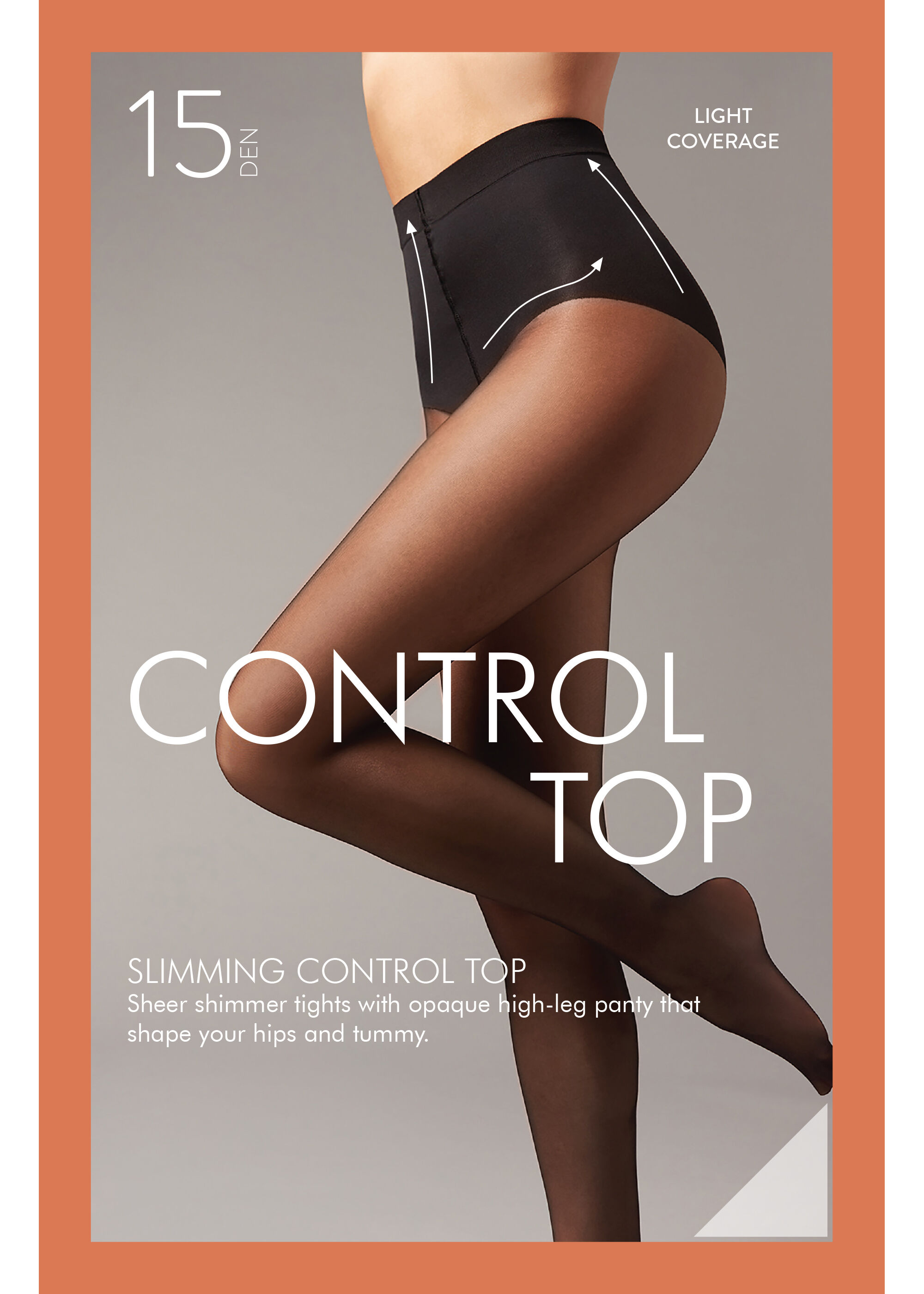 Strumpfhose Control Top 15 Denier