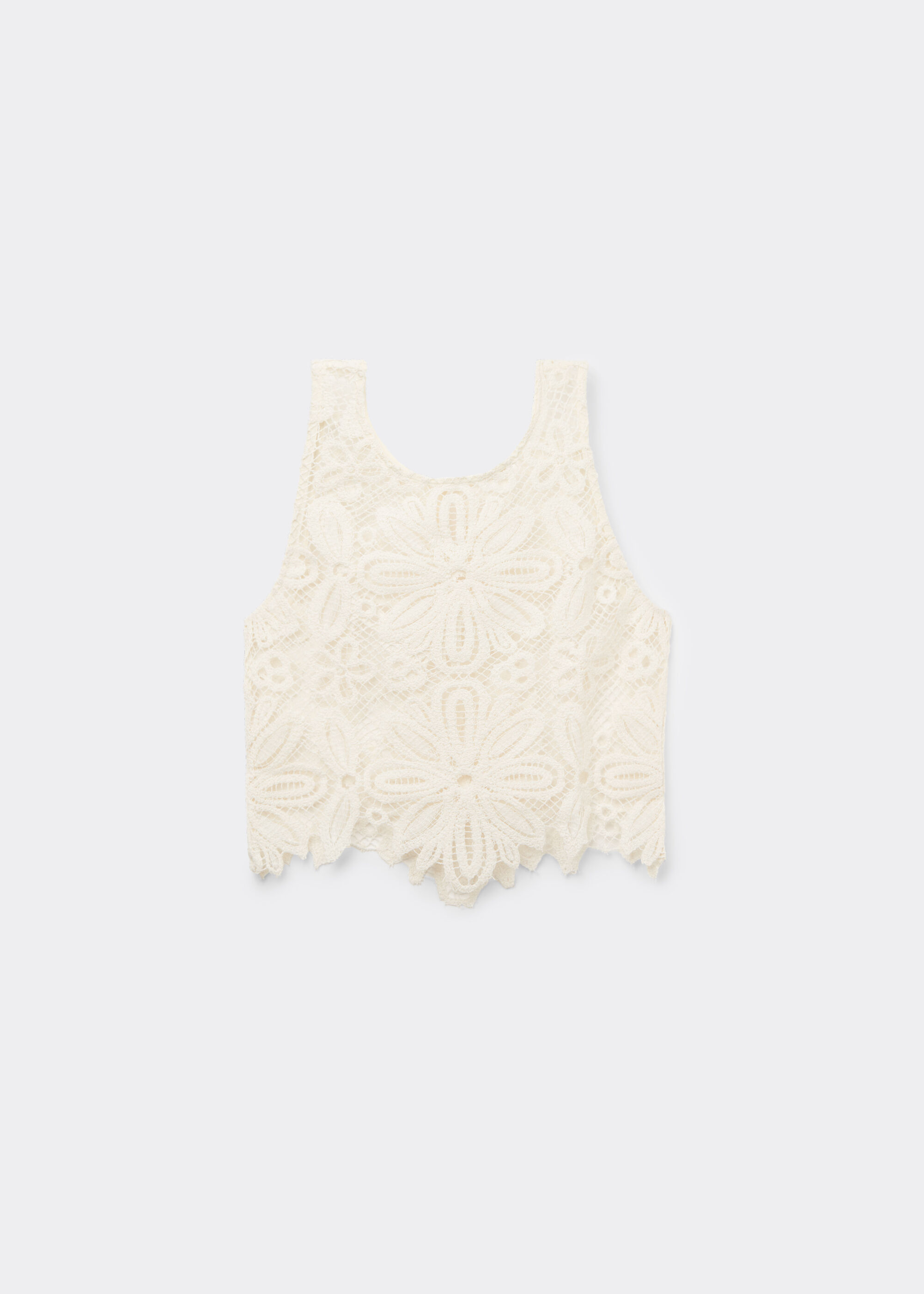 Floral Crochet Top