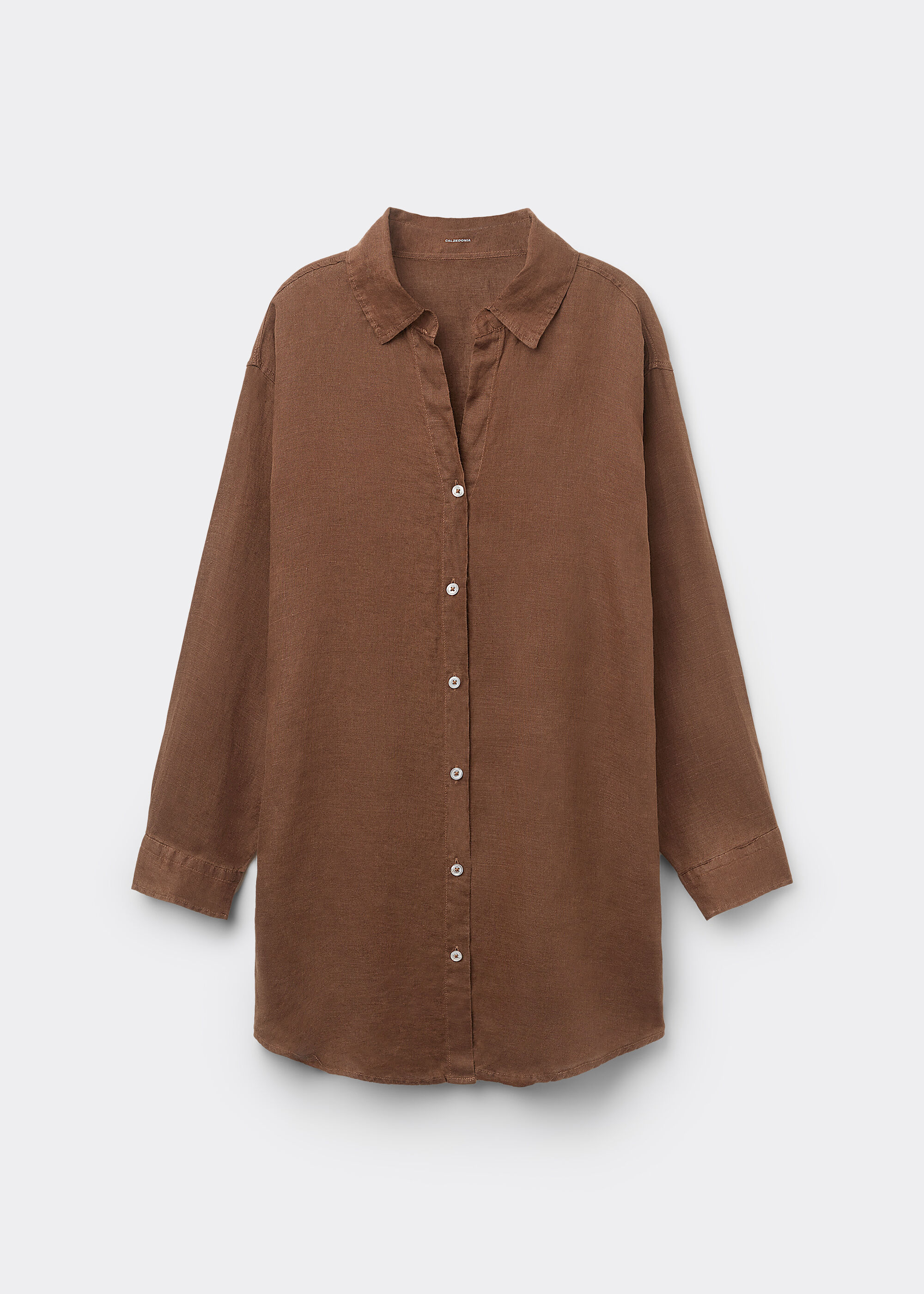 Linen Shirt Dress