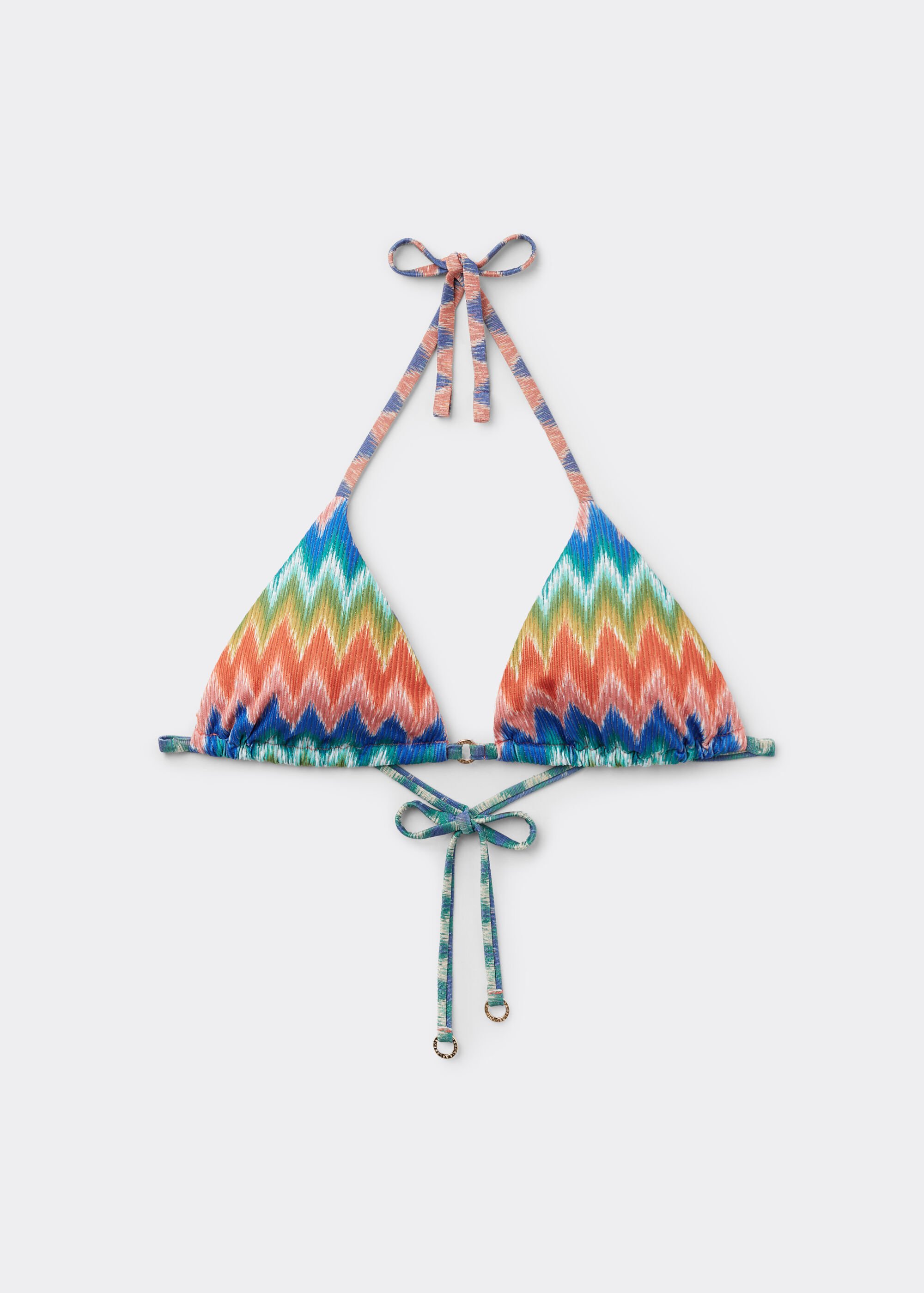 Haut de maillot triangle Elegant Chevron