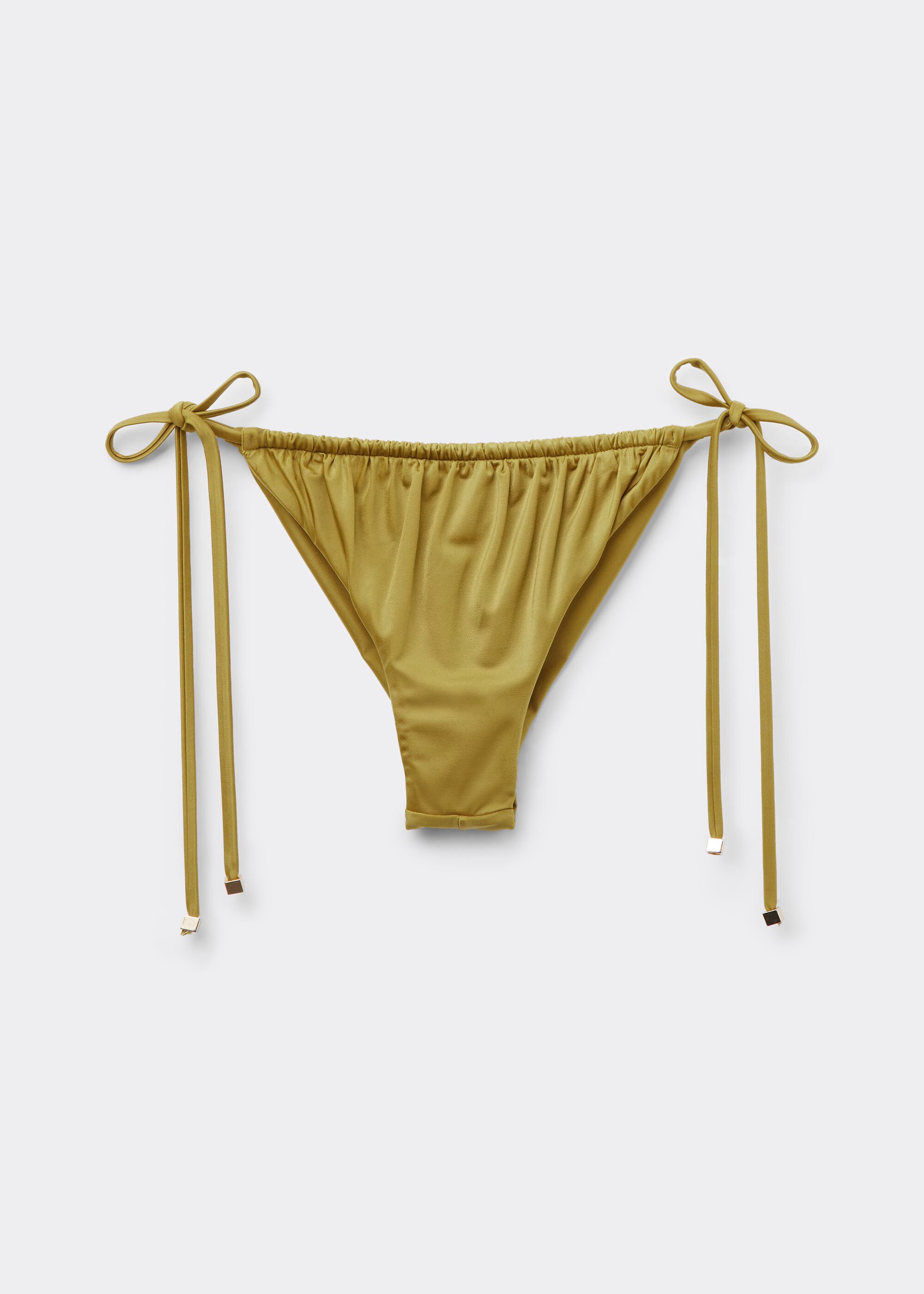 Brazilian String Swimsuit Bottom Shiny Satin_0SBL1796_color_149E