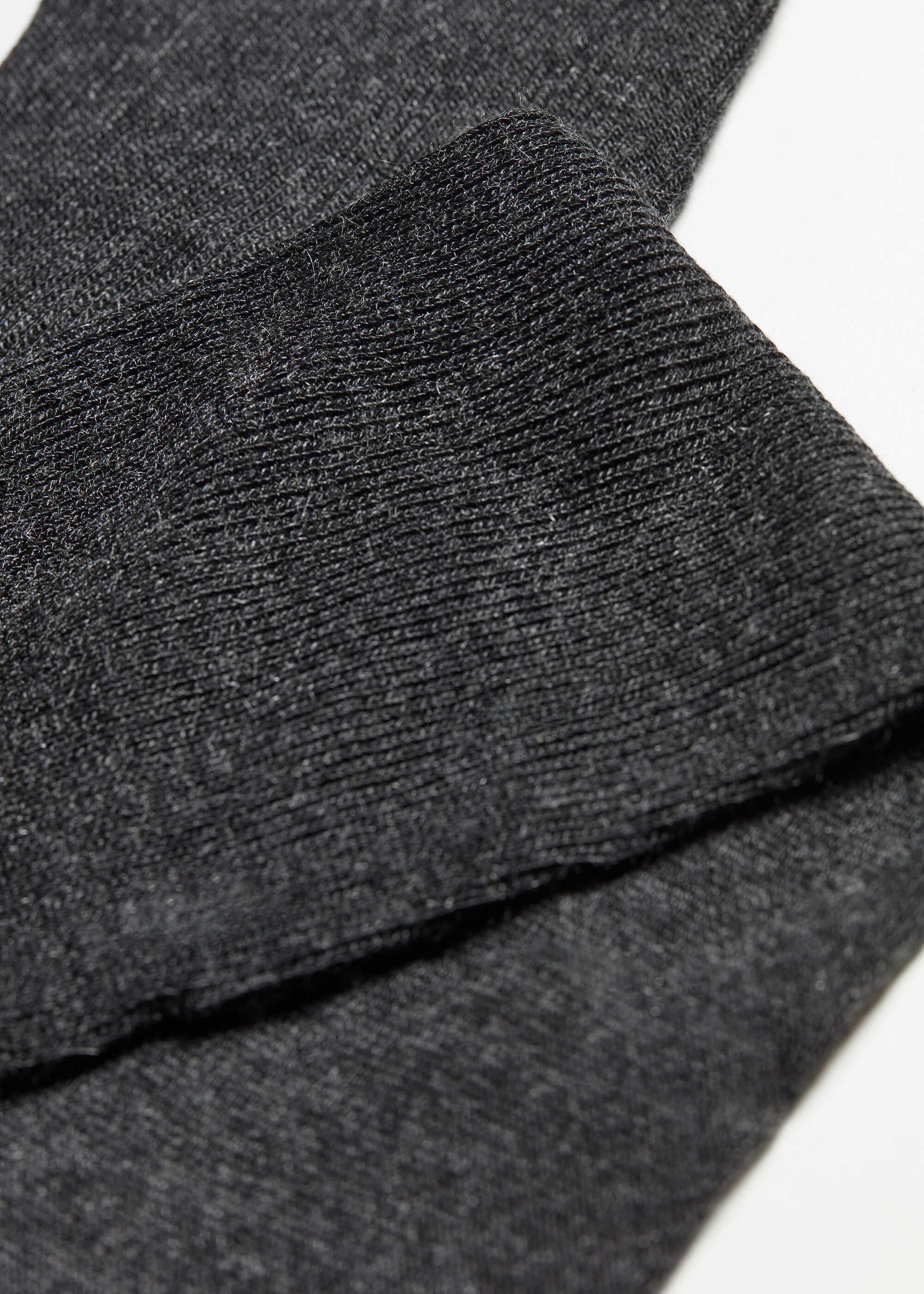 Lange Herrensocken mit Cashmere