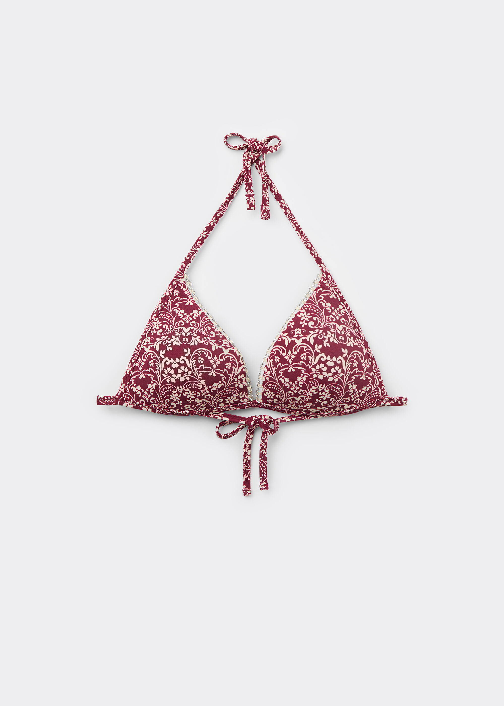 Haut de maillot push-up rembourré Botanic Bordeaux