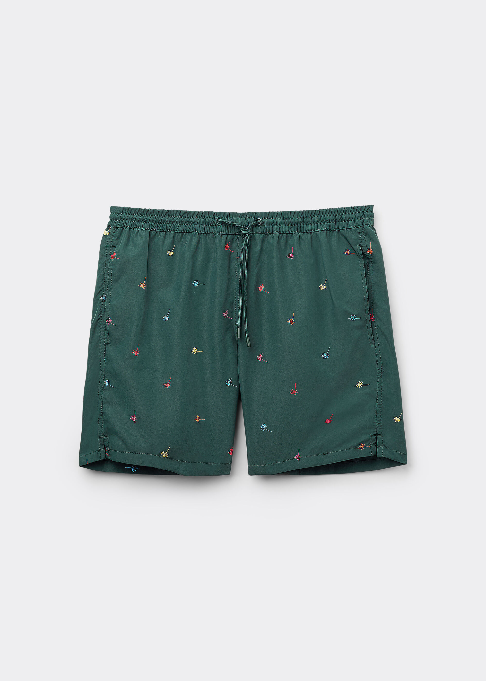 Men’s Patterned Boxer Swim Shorts Formentera