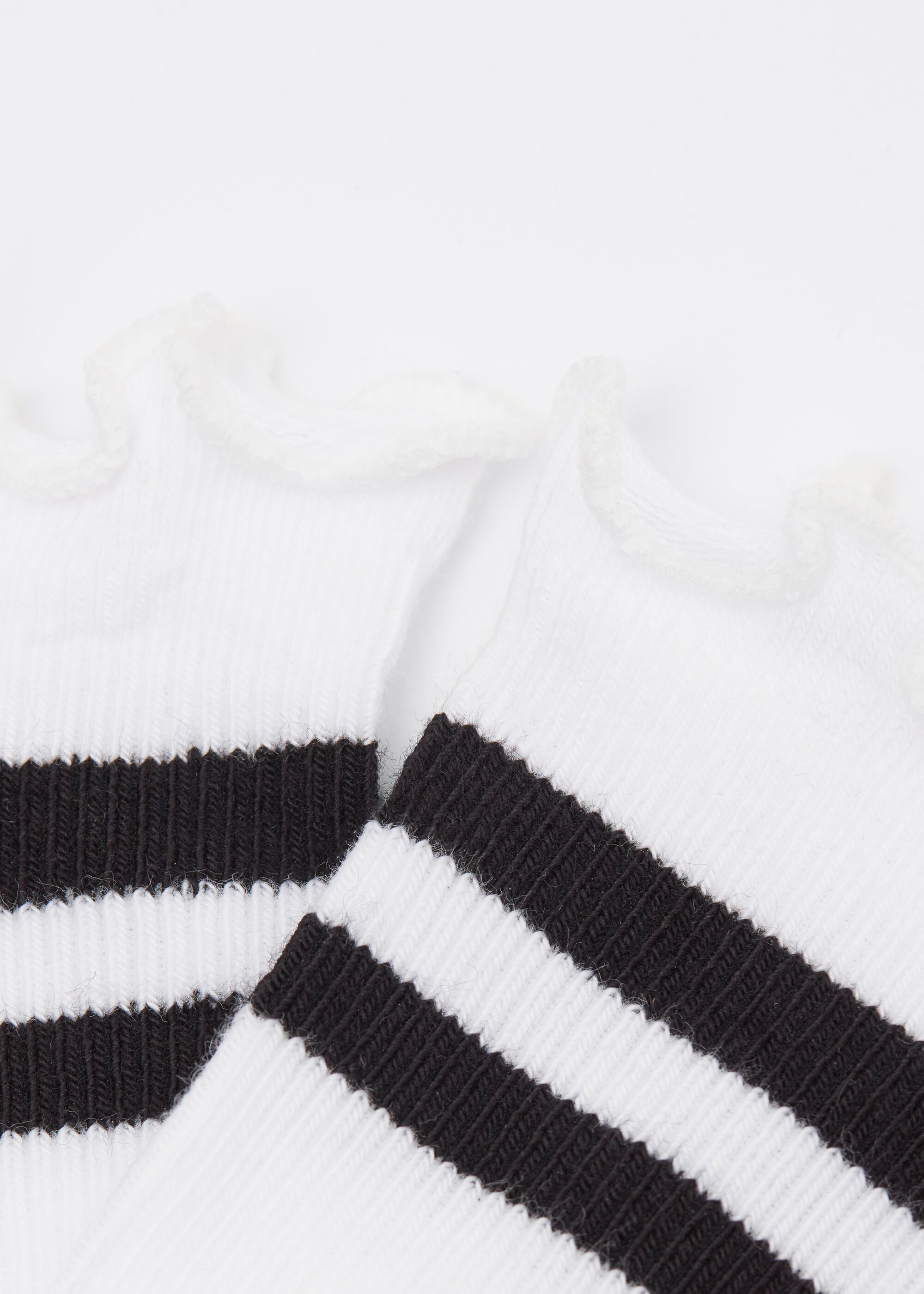 Band Patterned Socks