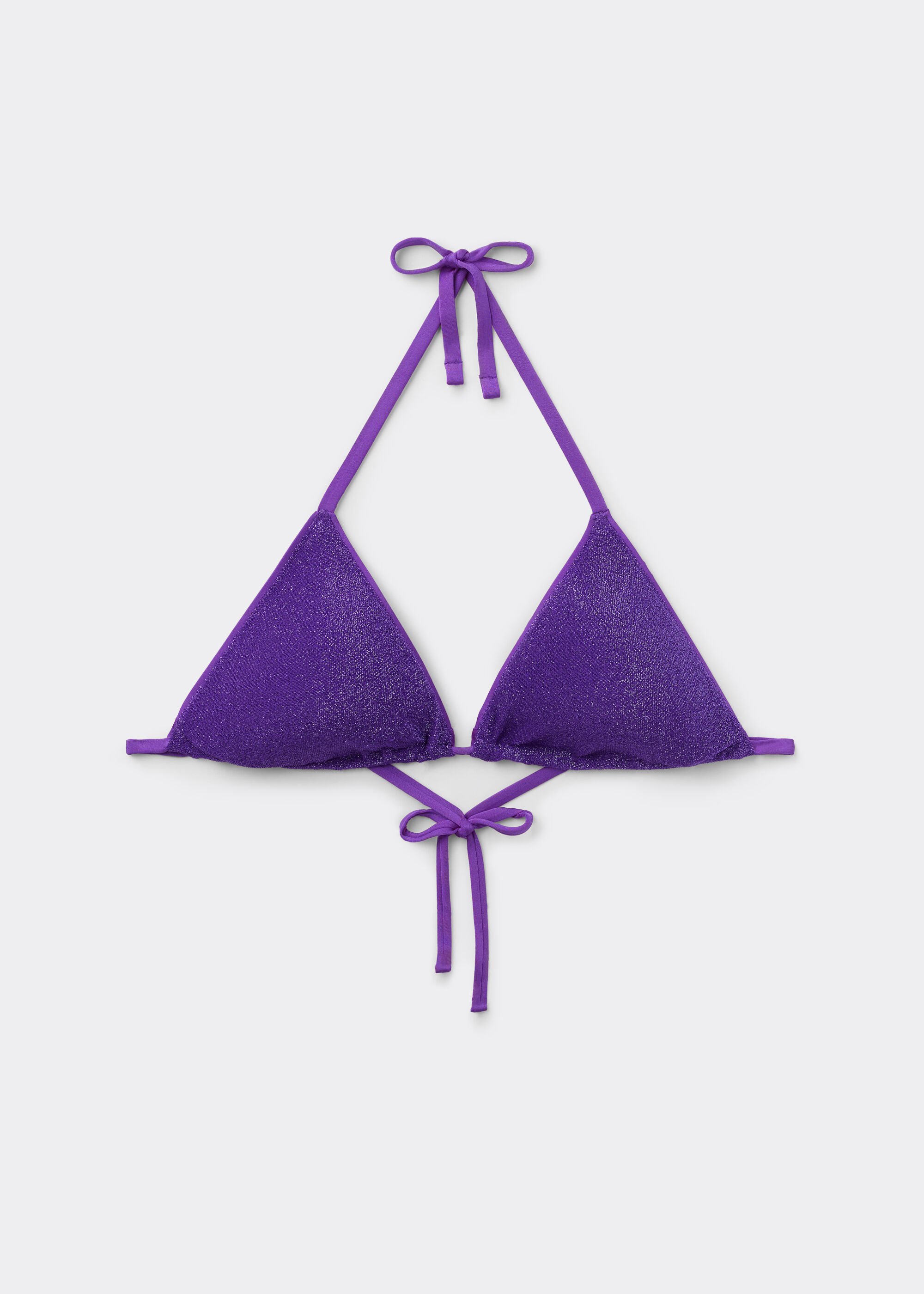 Triangelbikini Metallic Glow