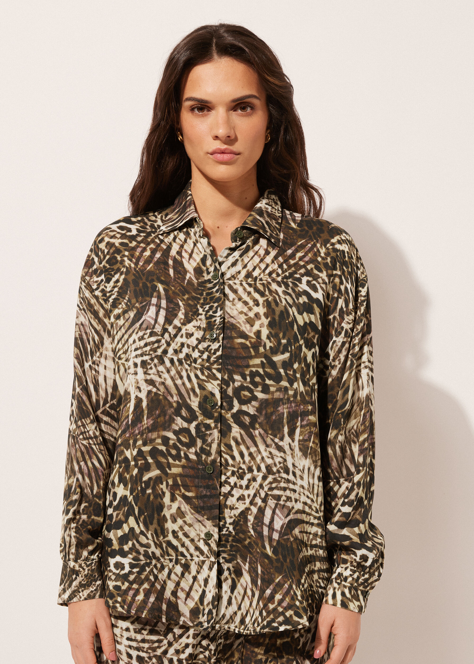 Kort Overhemd Animalier