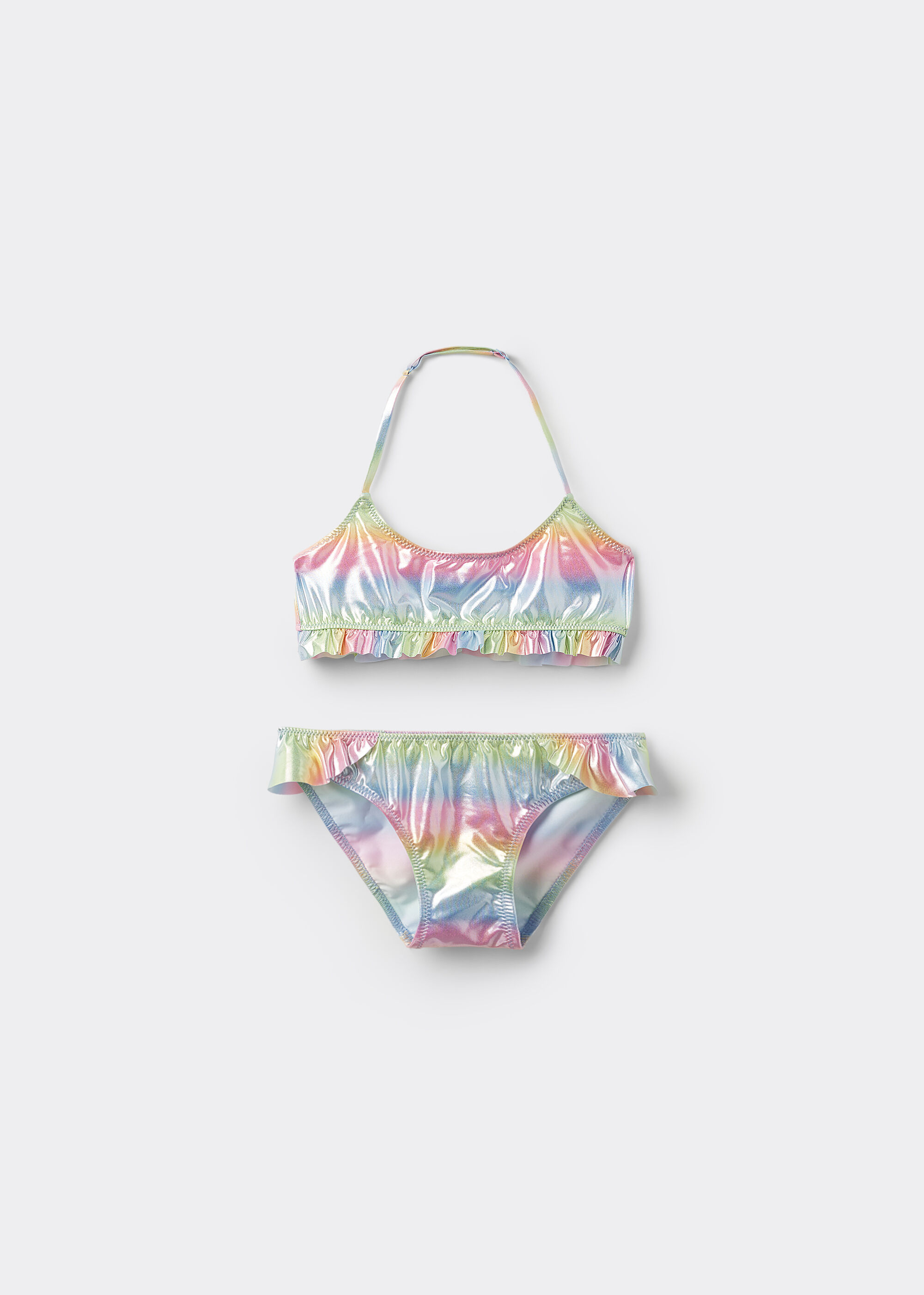 Bikini für Mädchen Multicolor Mermaid