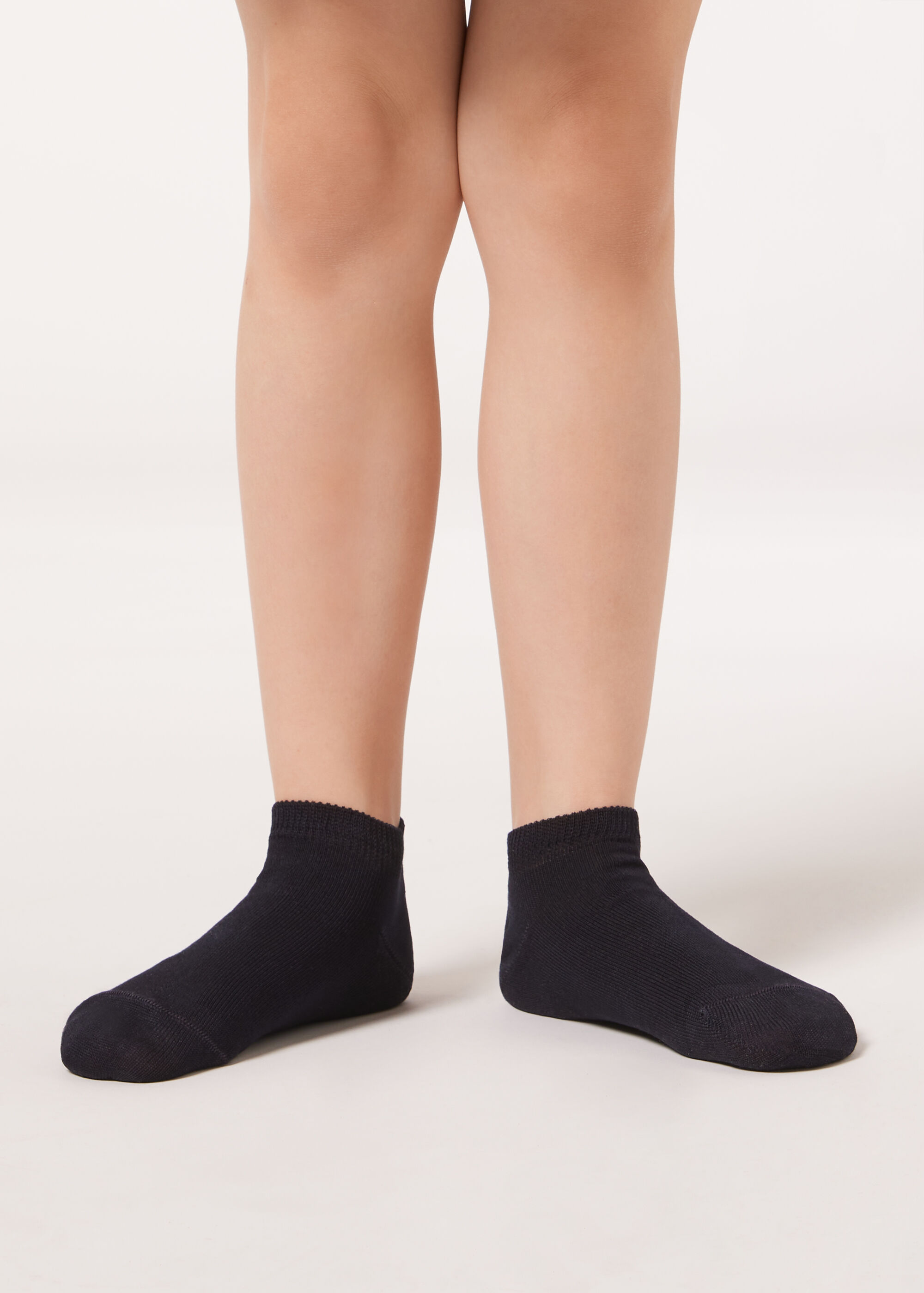 Calcetines Tobilleros de Algodón Ligero para Niños