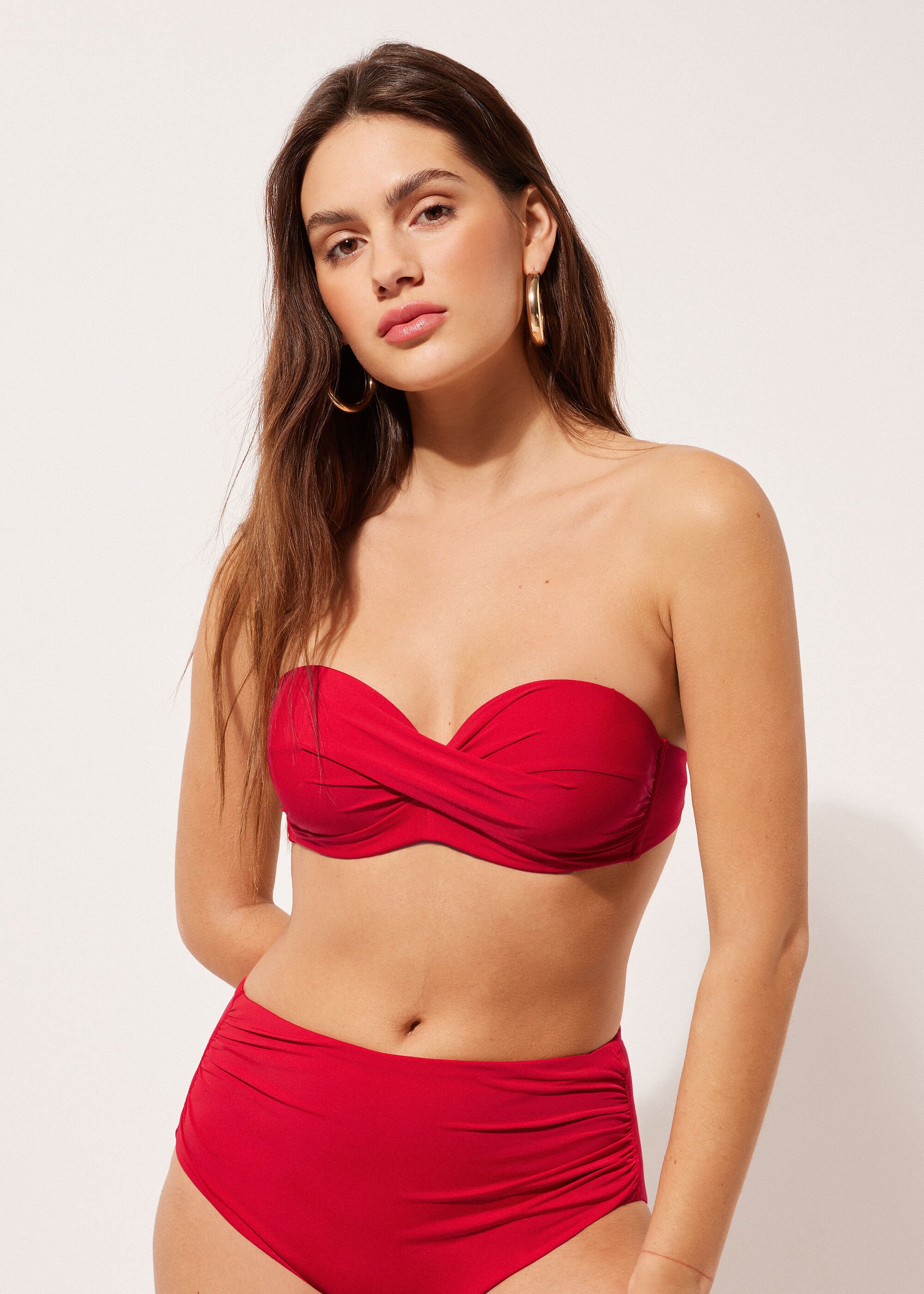 Bandeau Relleno Ligero Bikini Indonesia