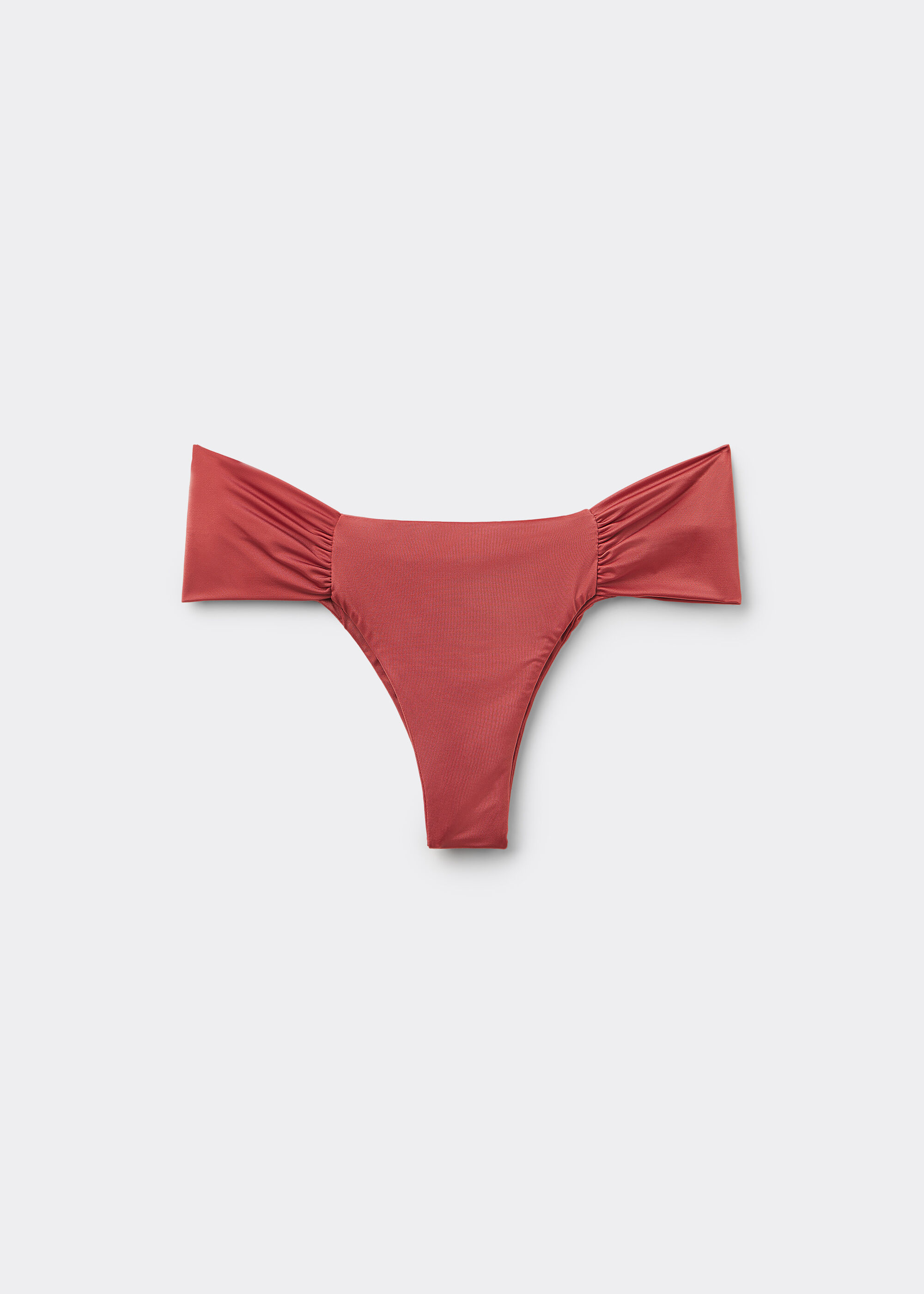 Drapeli Brazilian Bikini Altı Shiny Satin