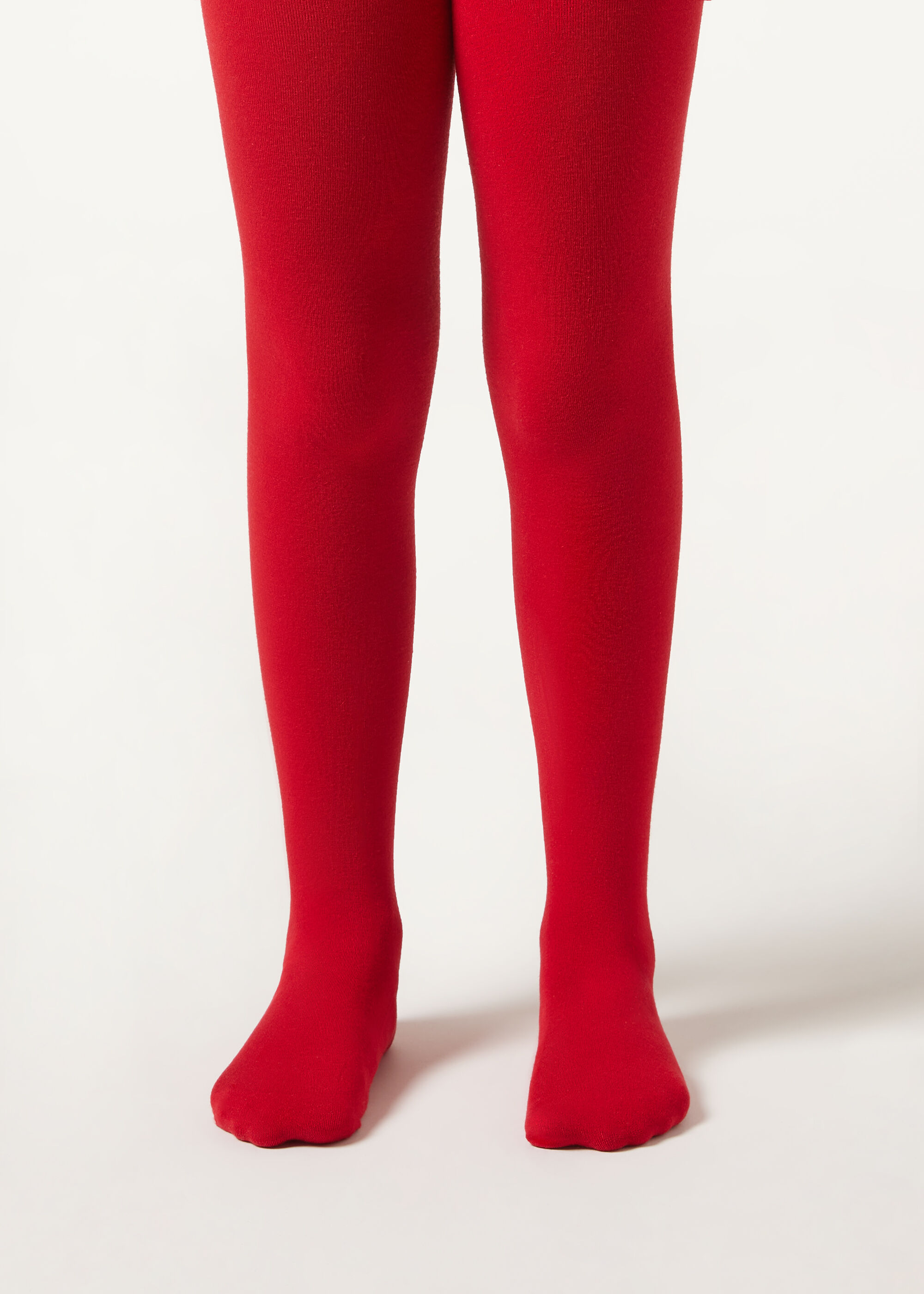 Girls' Super Opaque Tights with Cashmere
