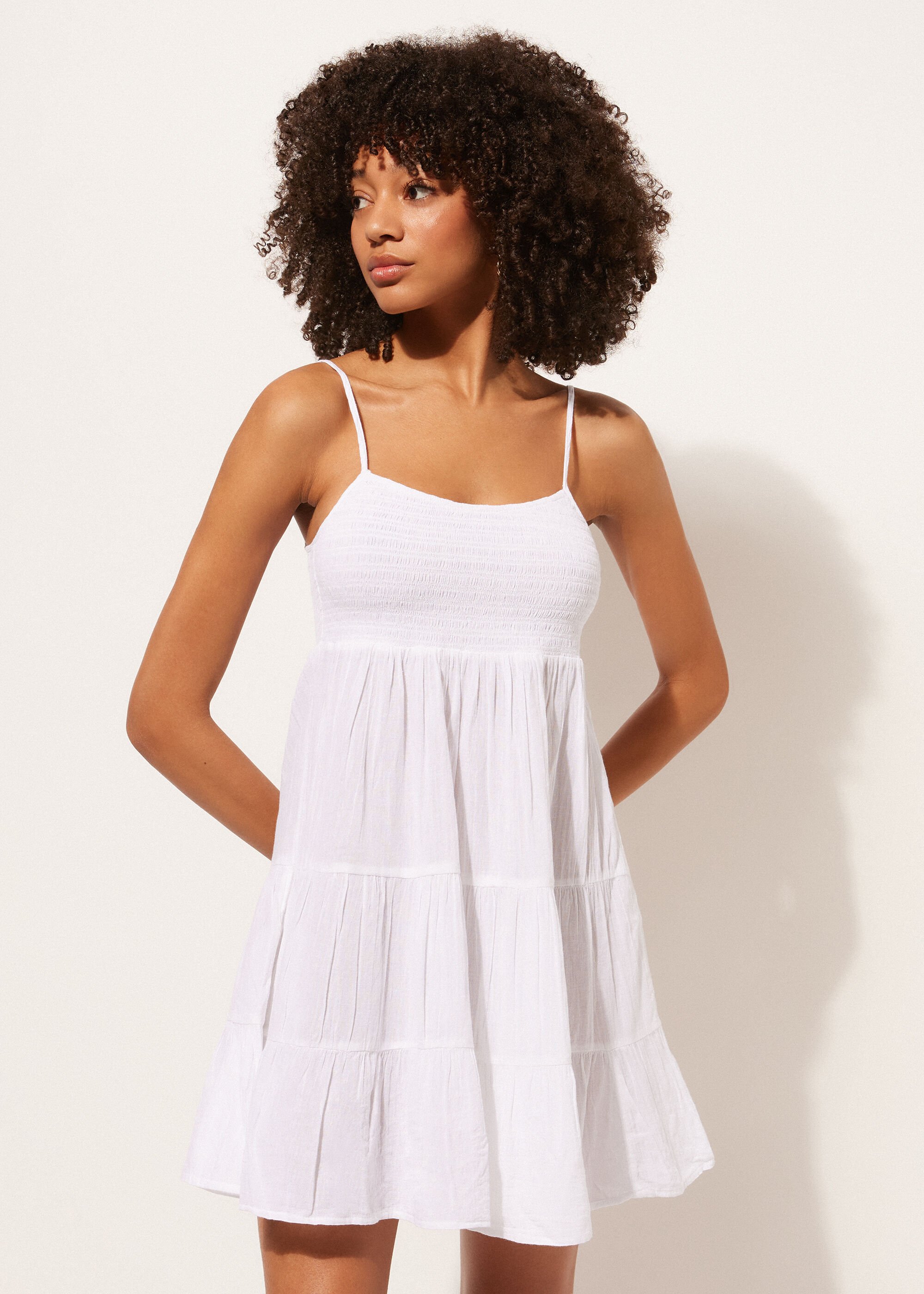 Short Ruffled Dress