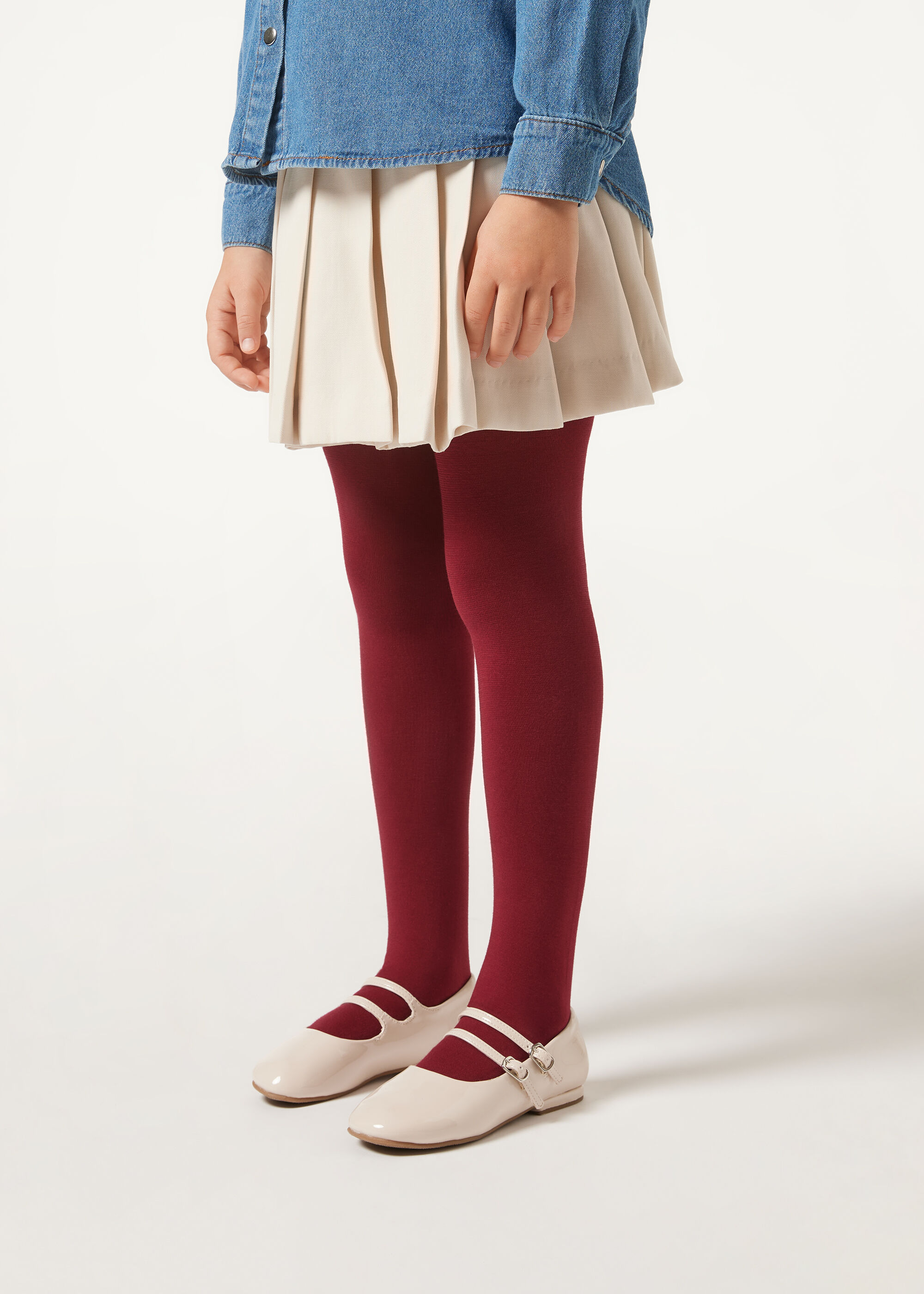 Collants em Algodão Eco para Menina
