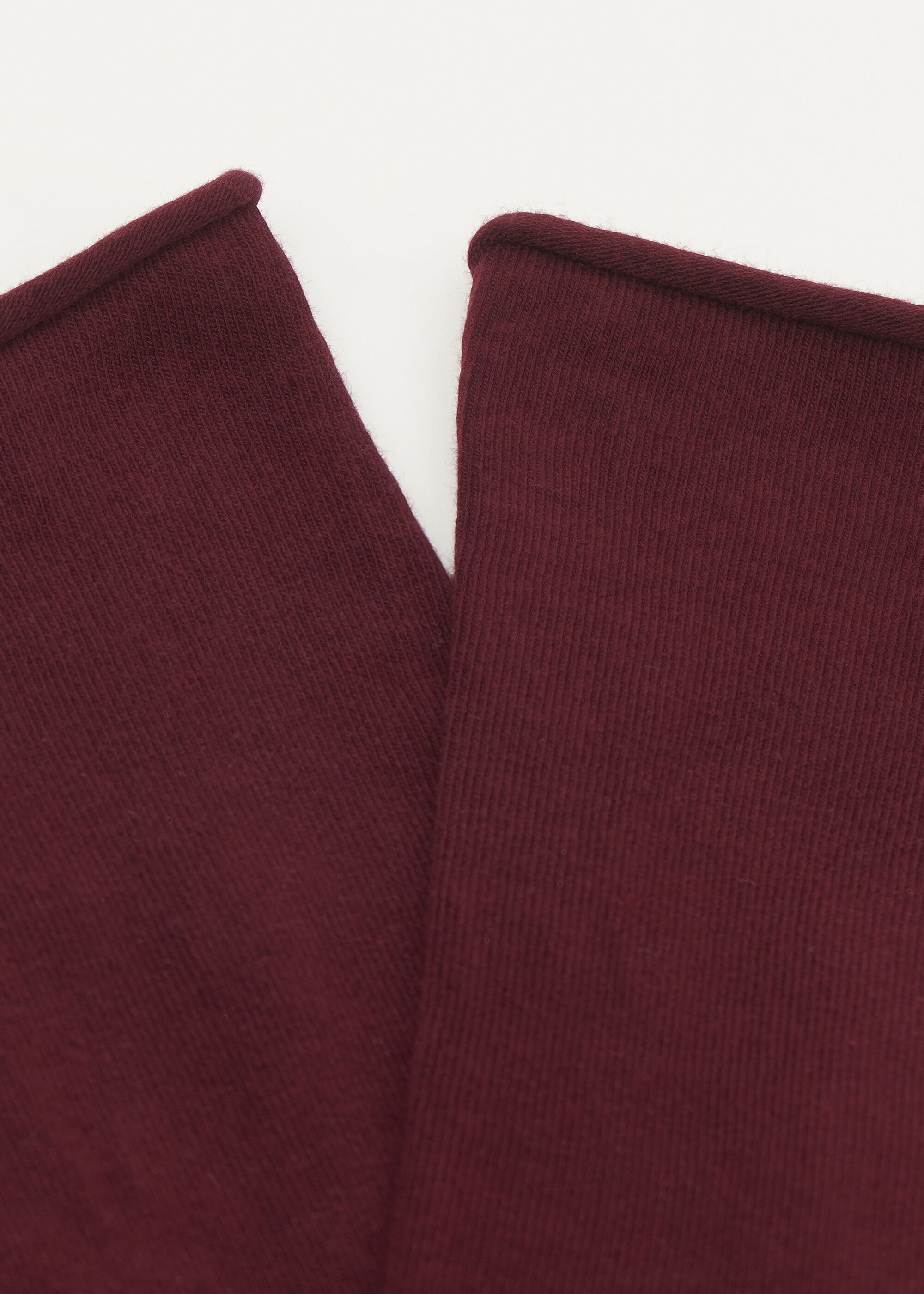 Chaussettes Courtes à Bords Francs en Coton