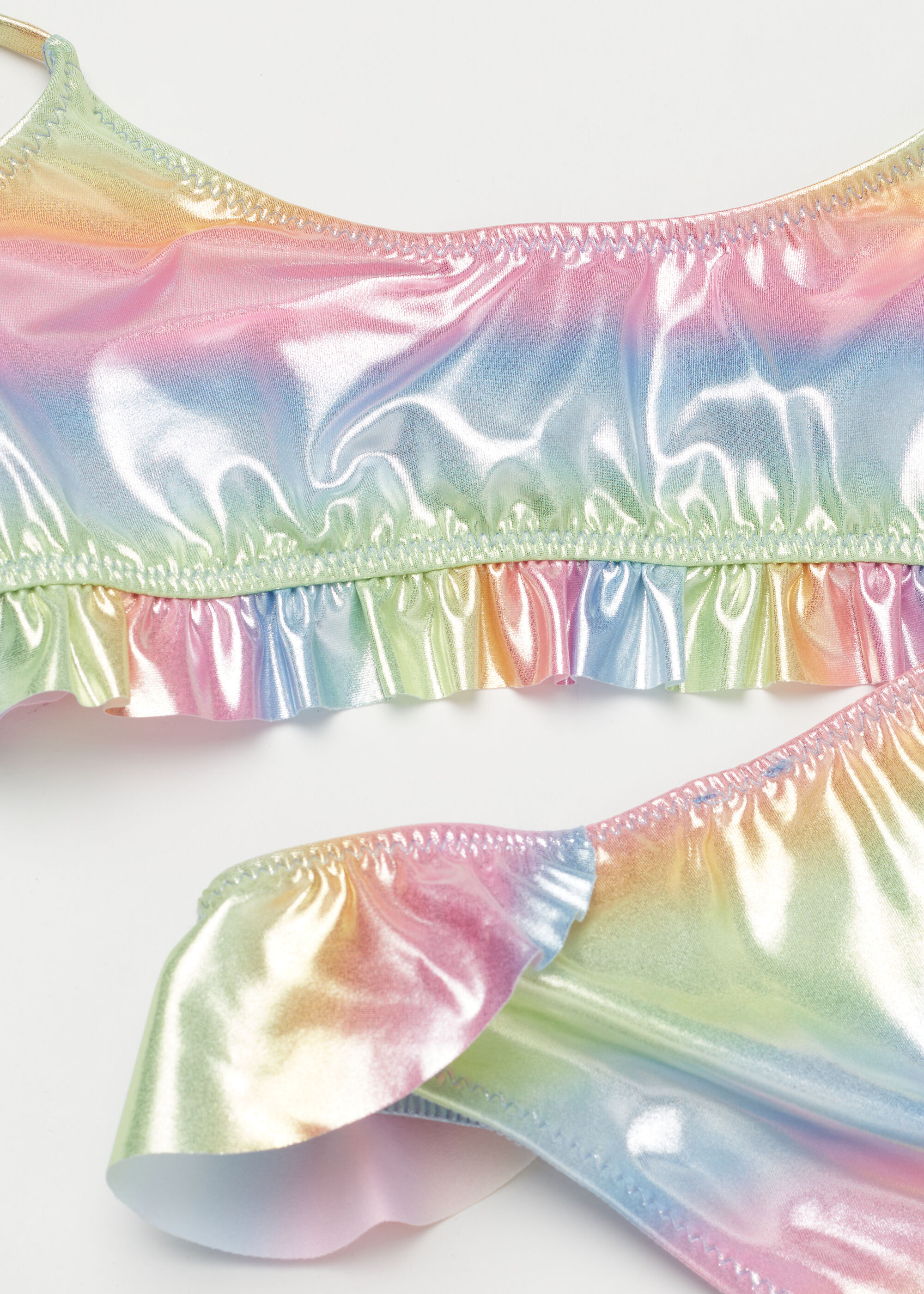 Bikini für Mädchen Multicolor Mermaid
