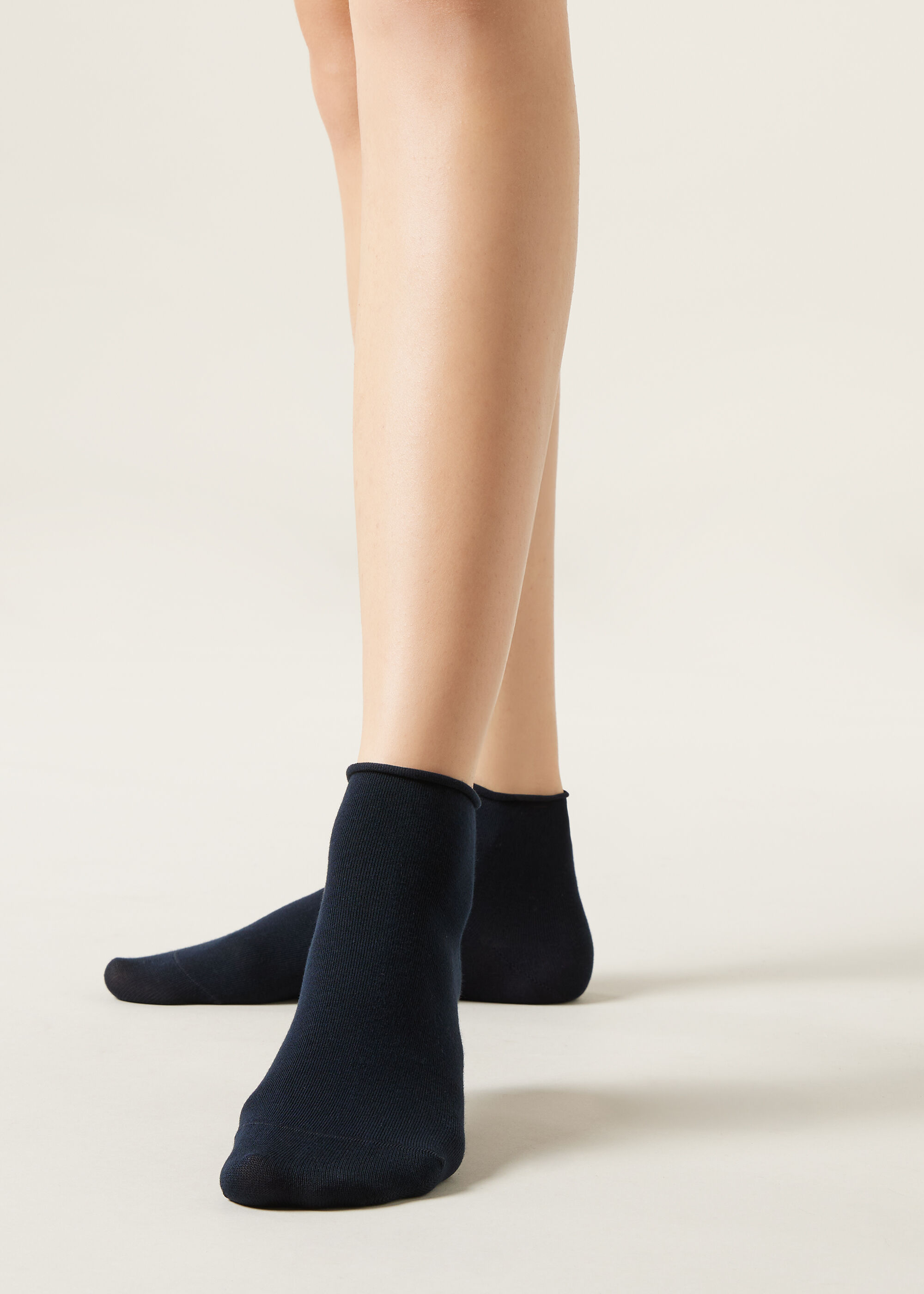 Cotton Bandless Short Socks
