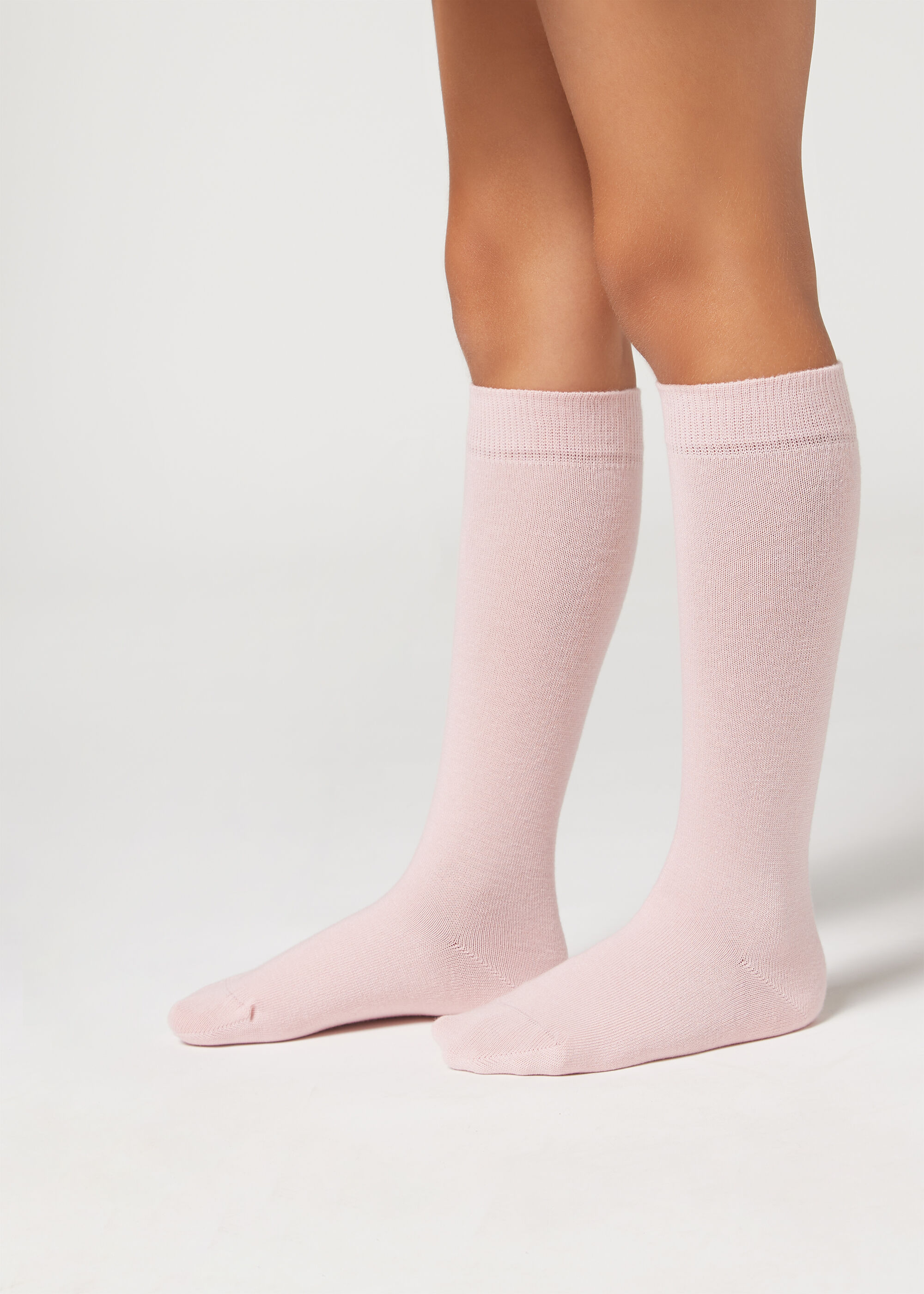 Calze Lunghe da Bambino in Cotone