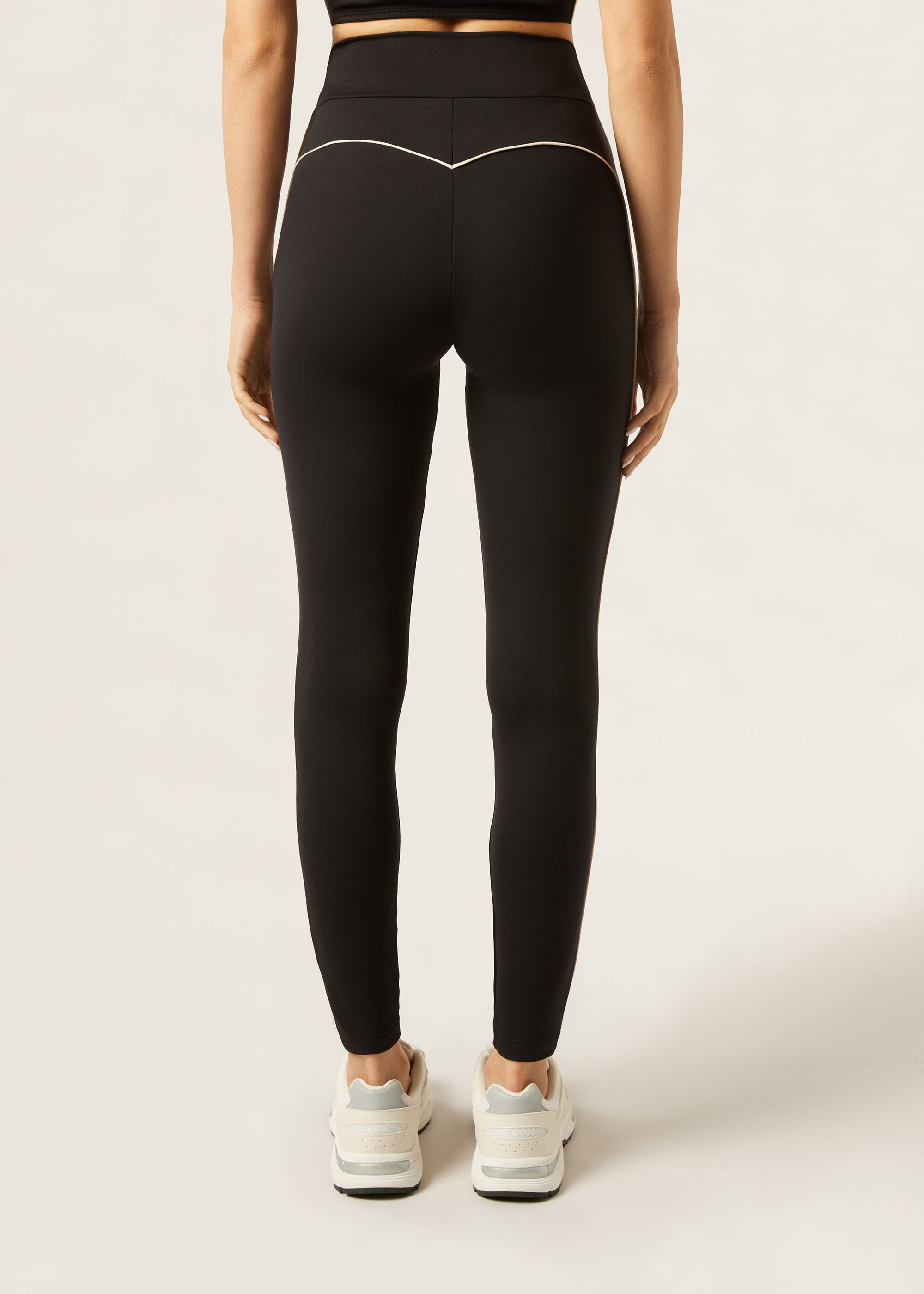 LEGGINGS PIPING SOFT TOUCH