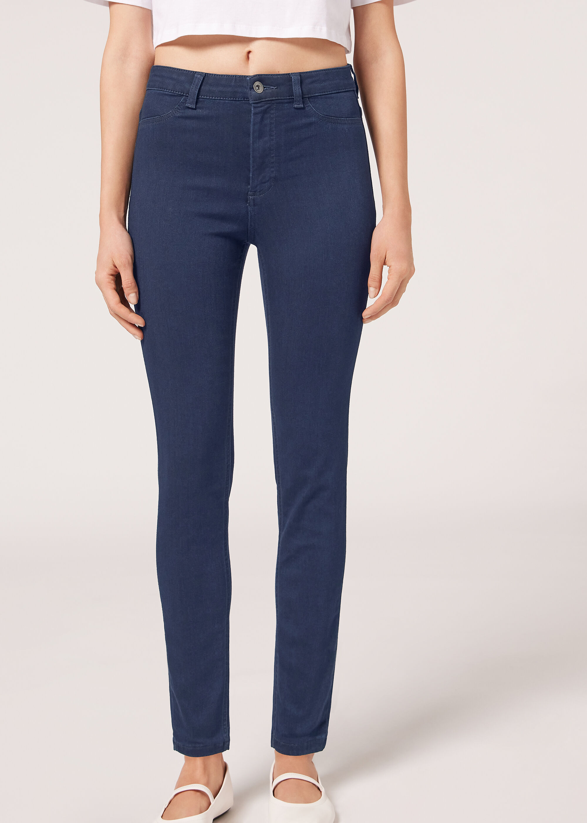 Jeans Skinny van Soft Touch met Thermo