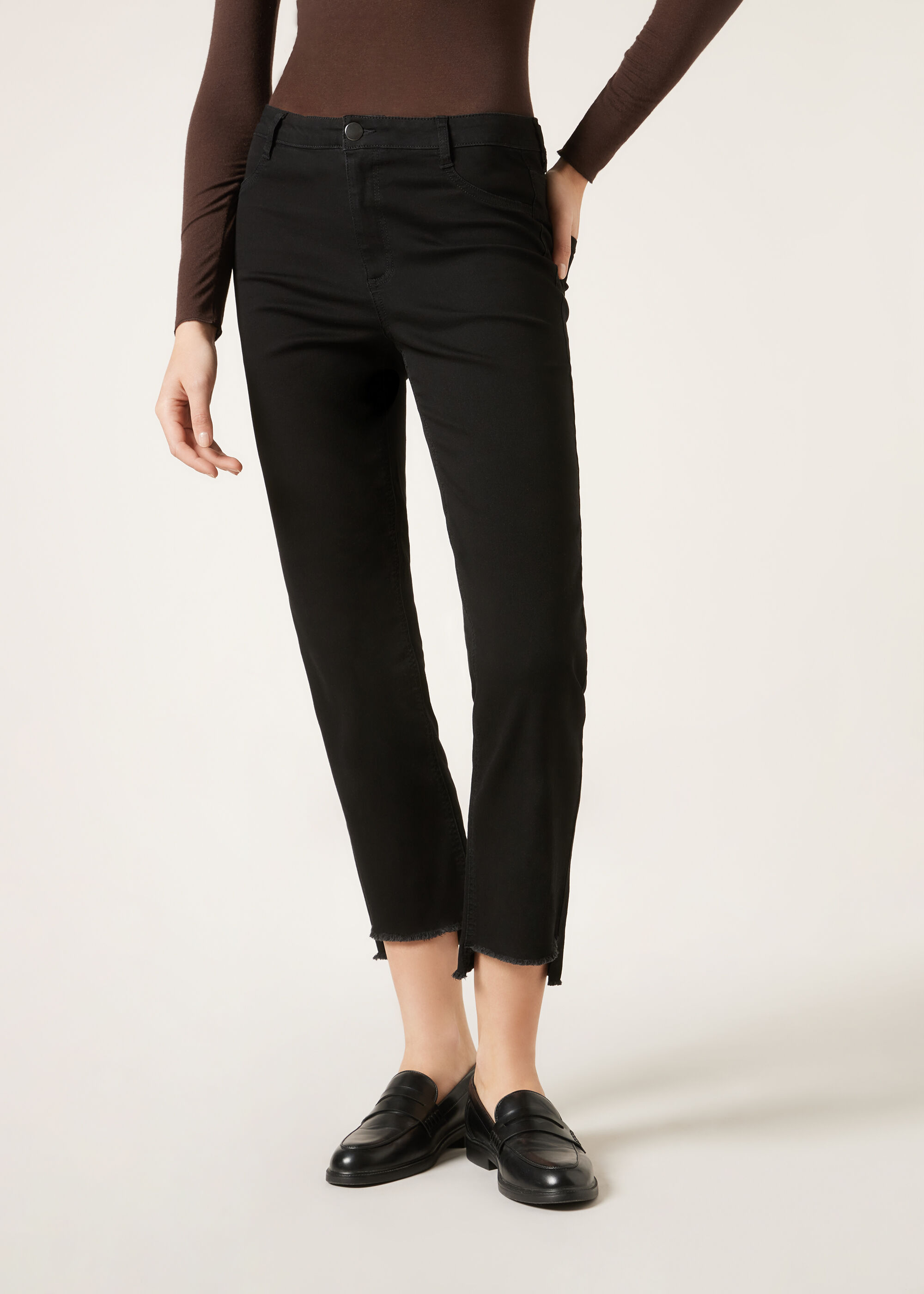Cropped Jeans