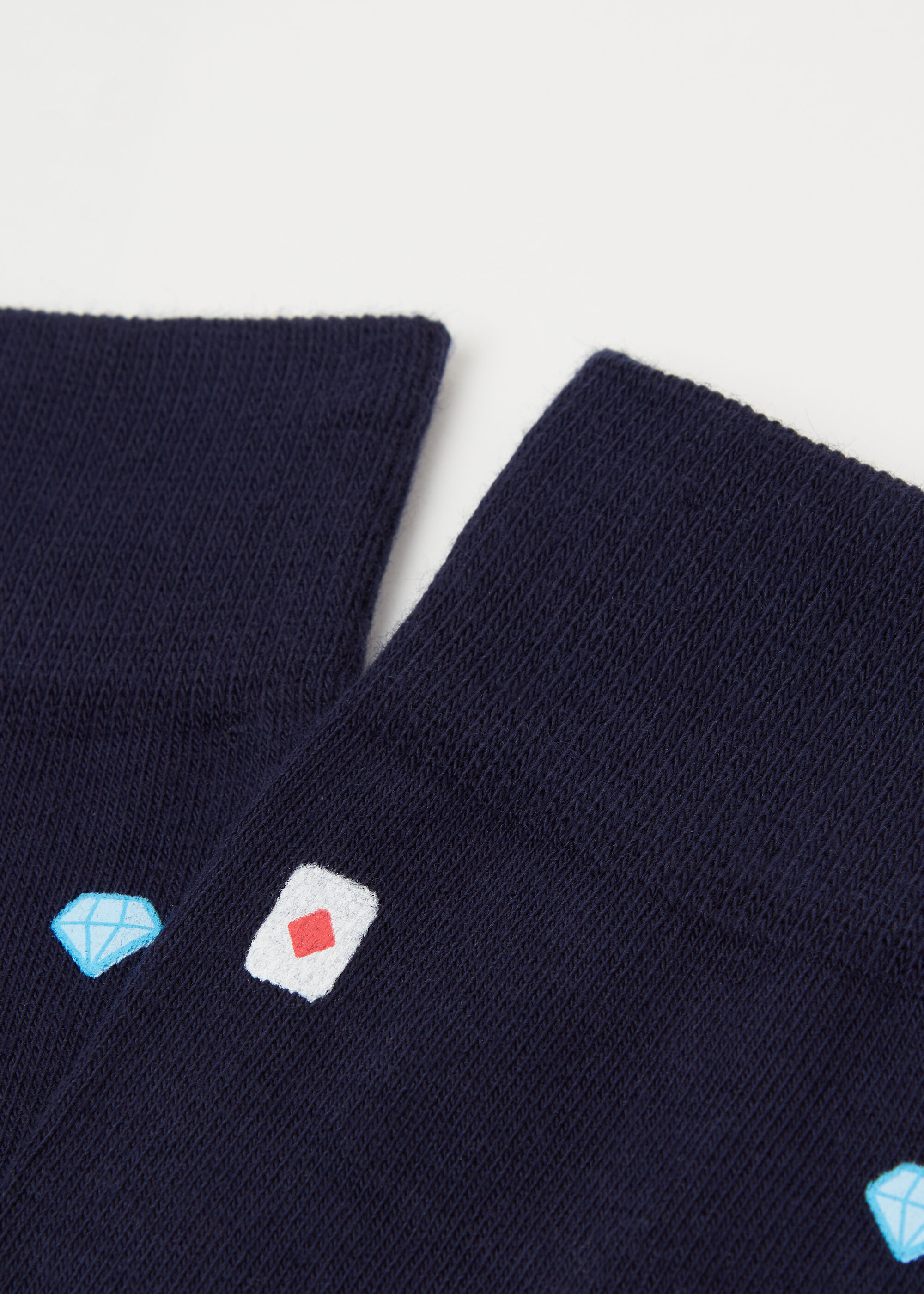 Chaussettes motif fantaisie intégral pour homme