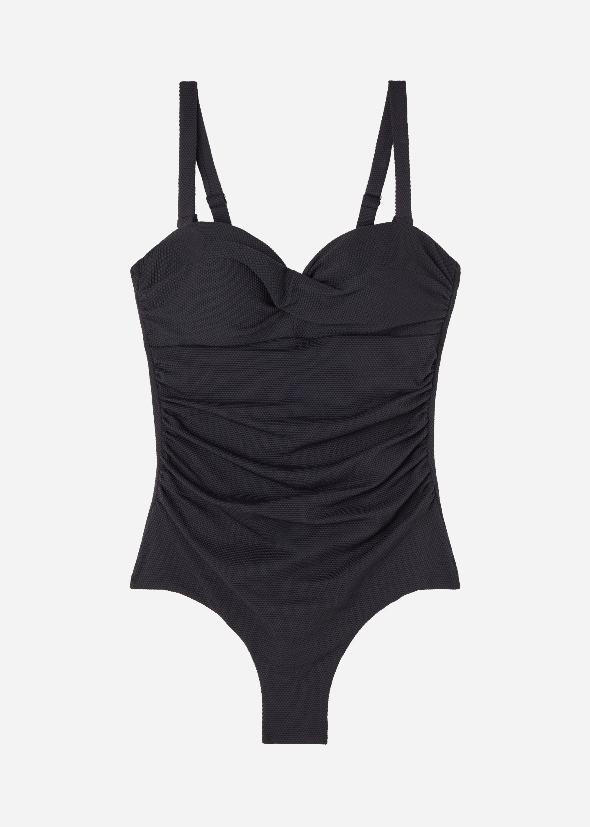 Maillot une pièce gainant légèrement rembourré Classic Piquet