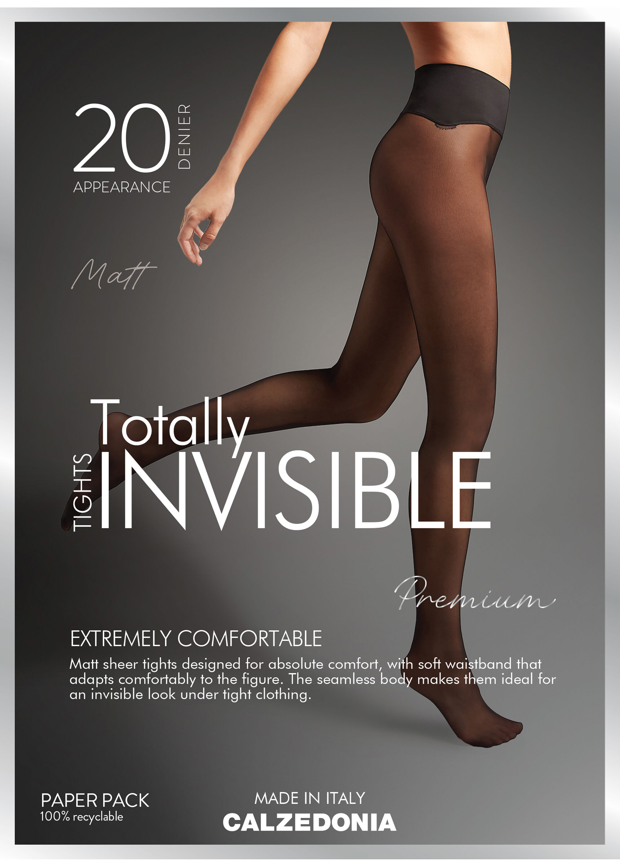 Колготки Прозорі 20 Ден Invisible