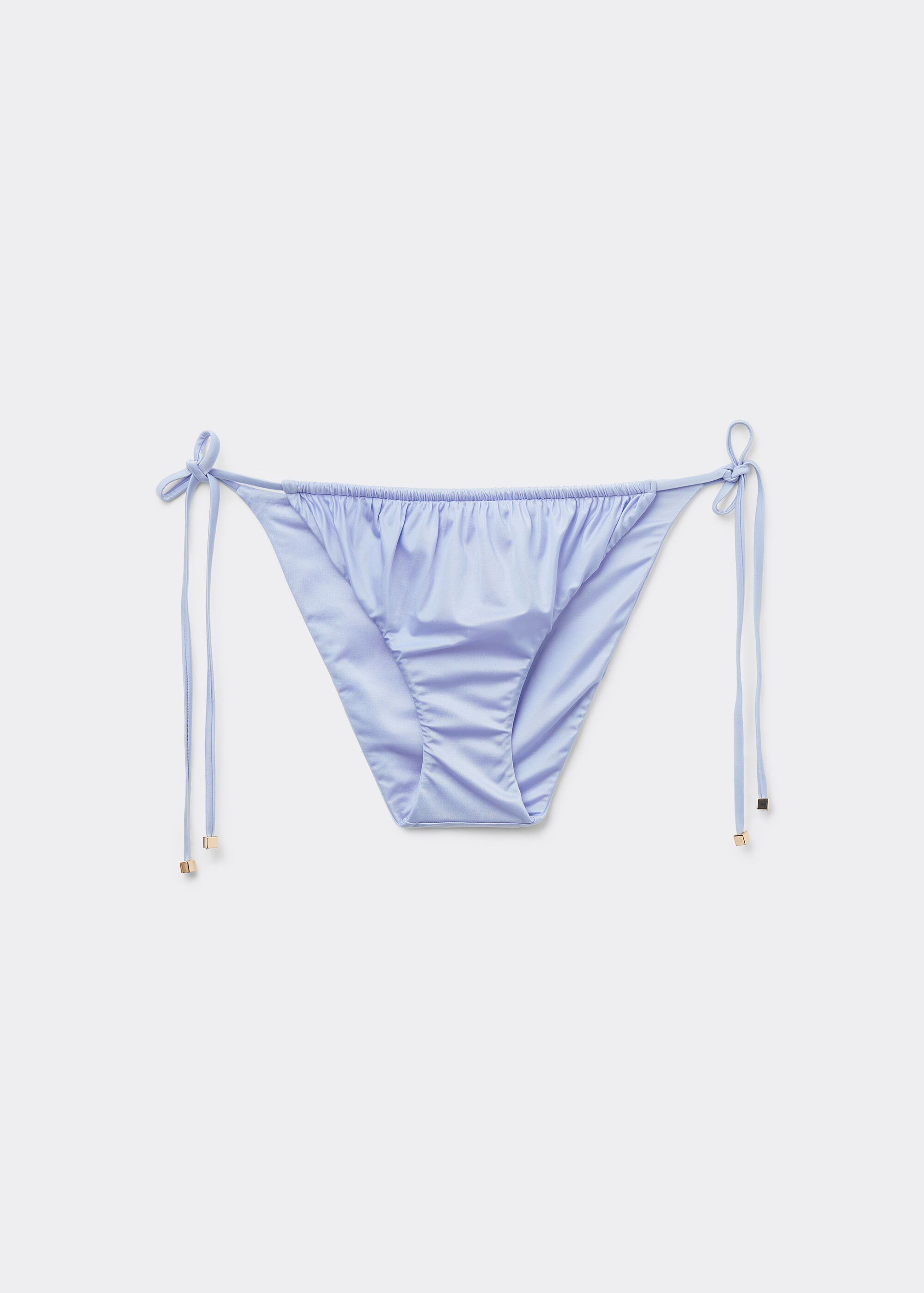 Figi wiązane dół od kostiumu Shiny Satin