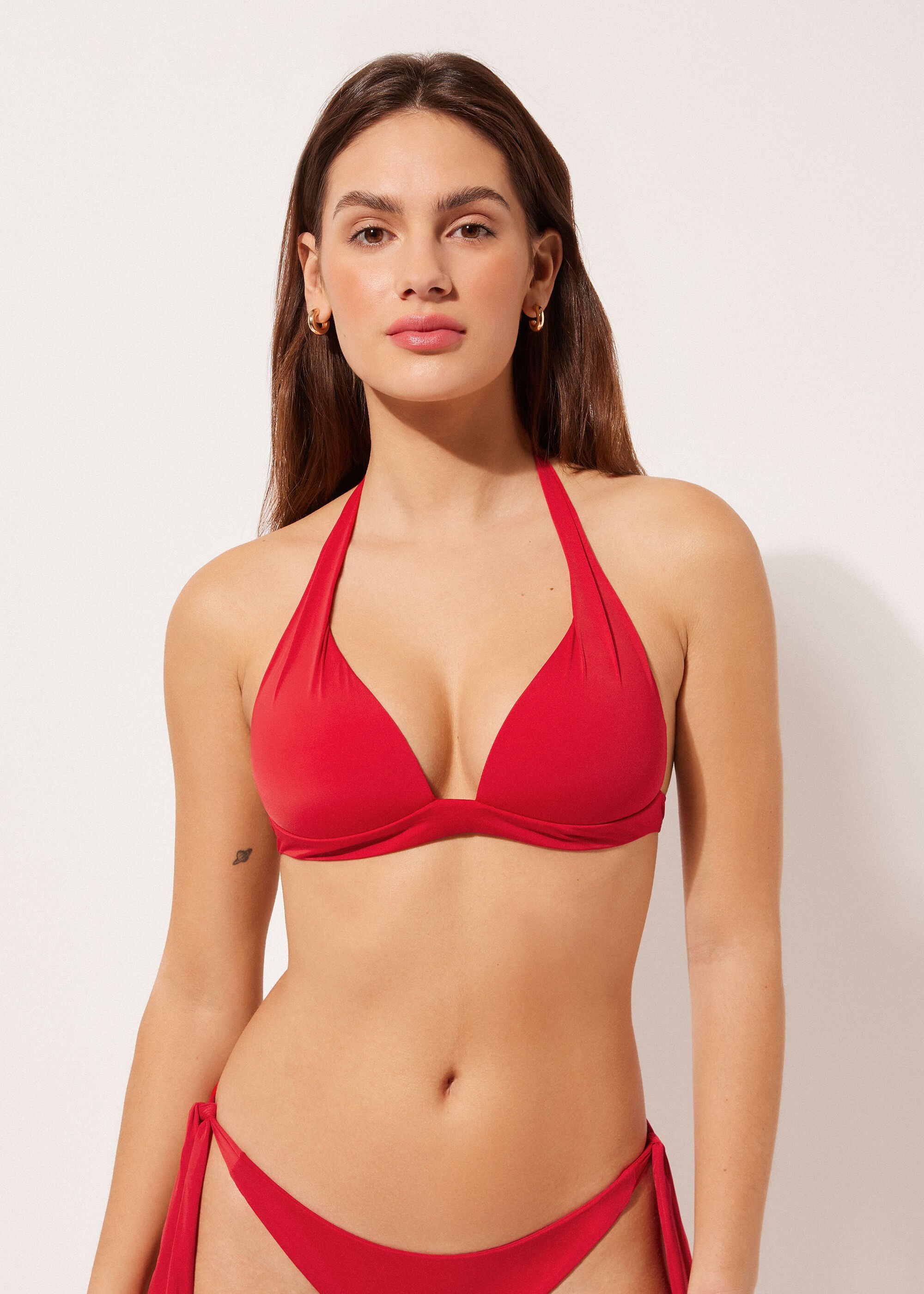 Graduated Padded Triangle Bikini Top Indonesia