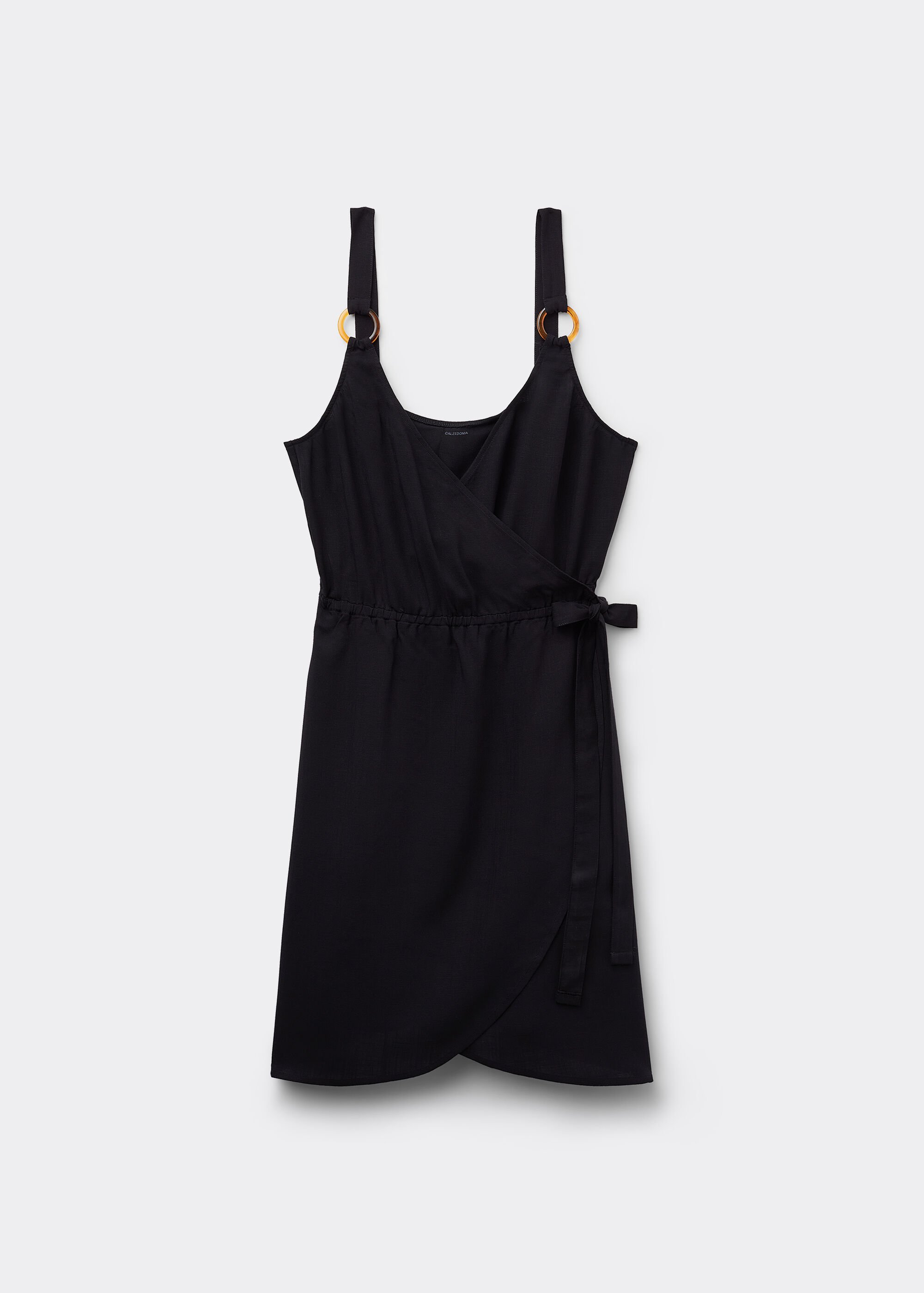 Kurzes Wickelkleid