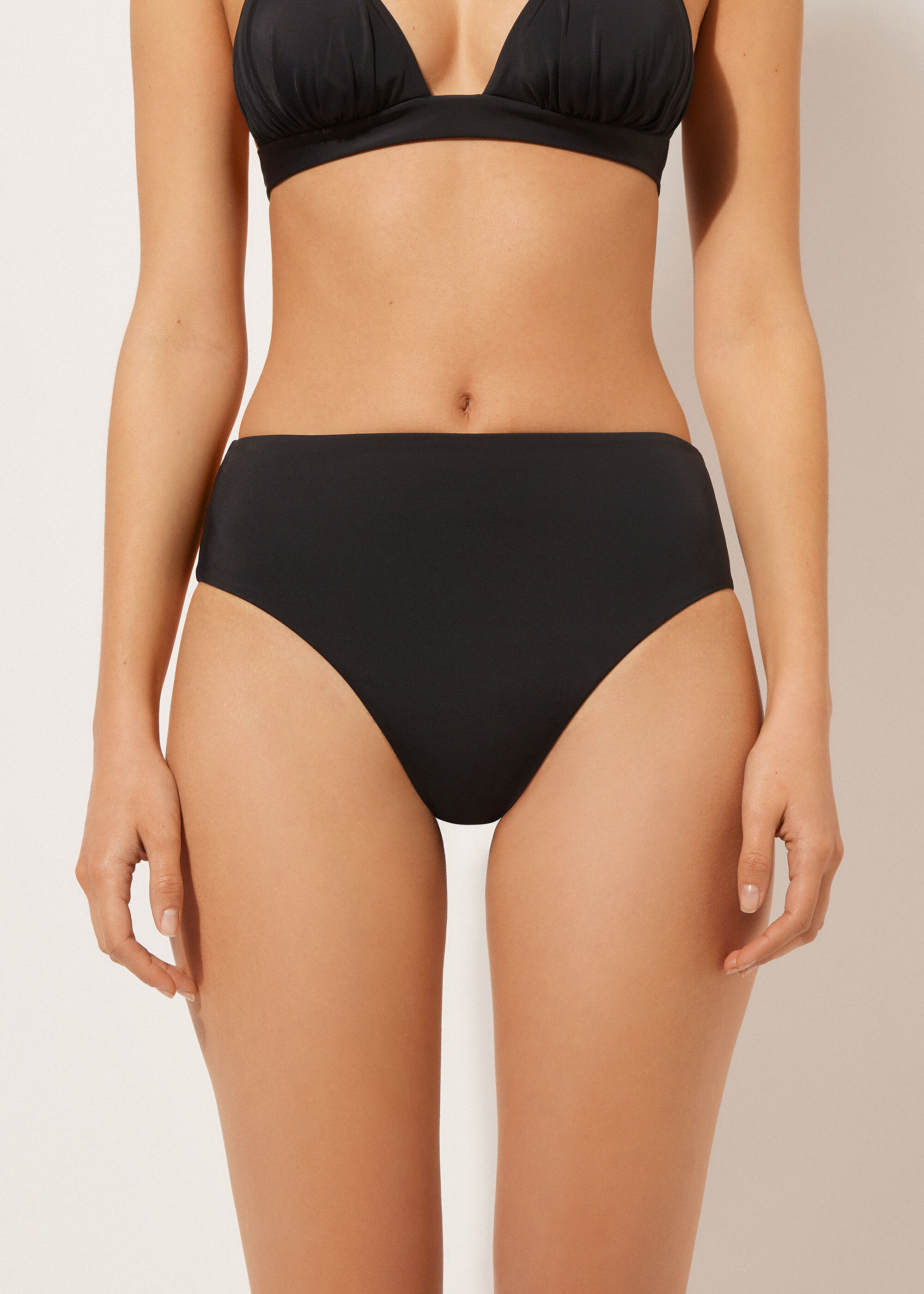 Brazilian bikinitrosa hög skärning Scultura