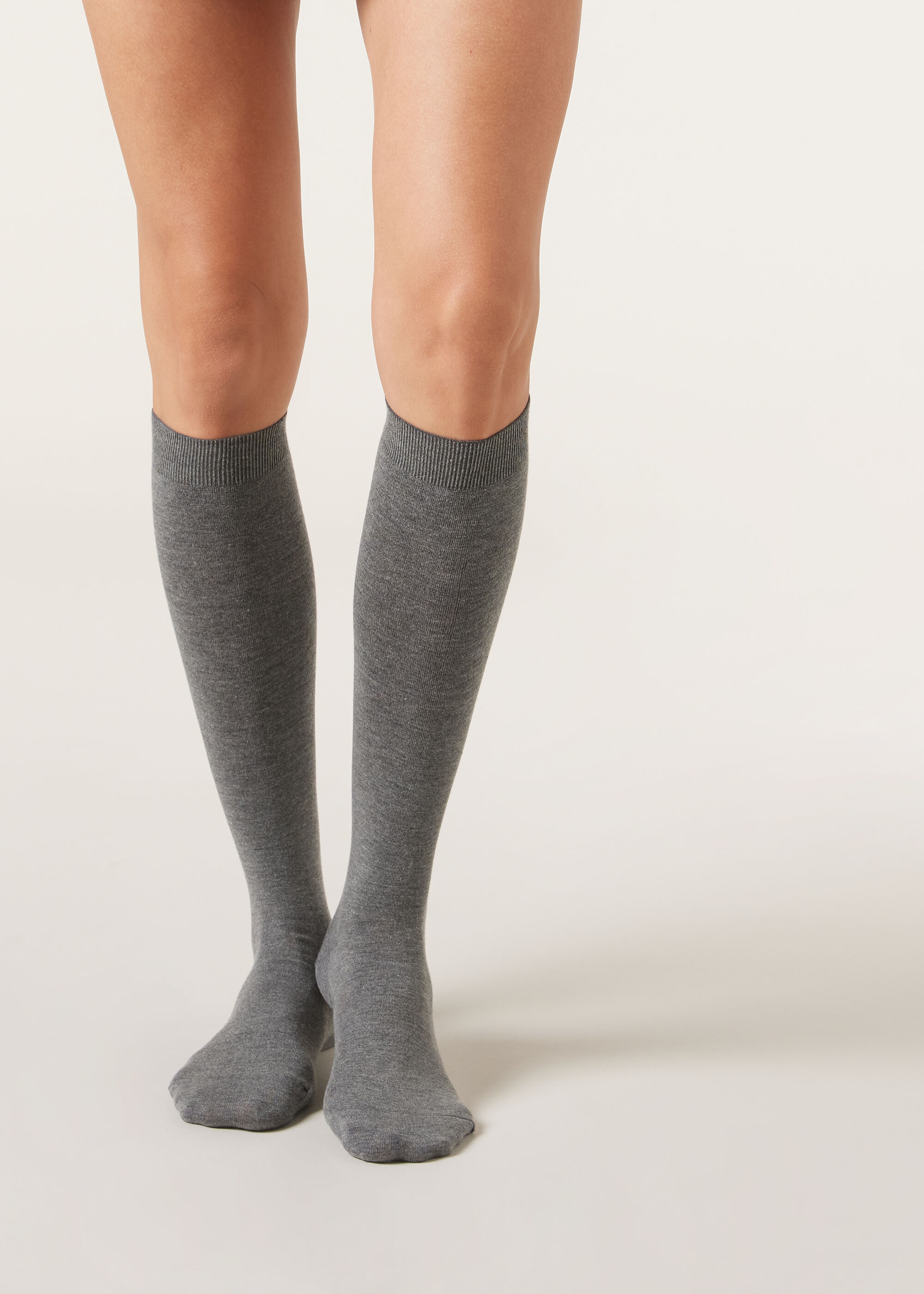 Chaussettes Longues avec Cachemire