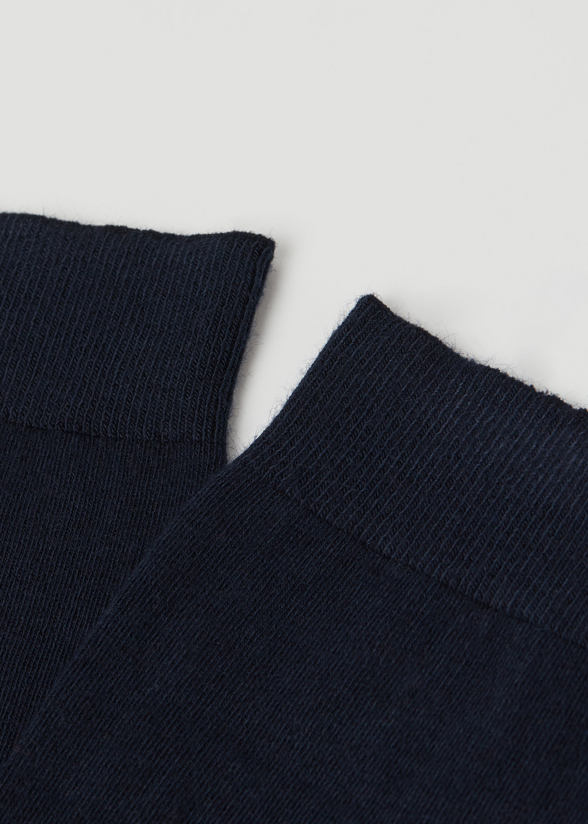 Lange Socken mit Cashmere