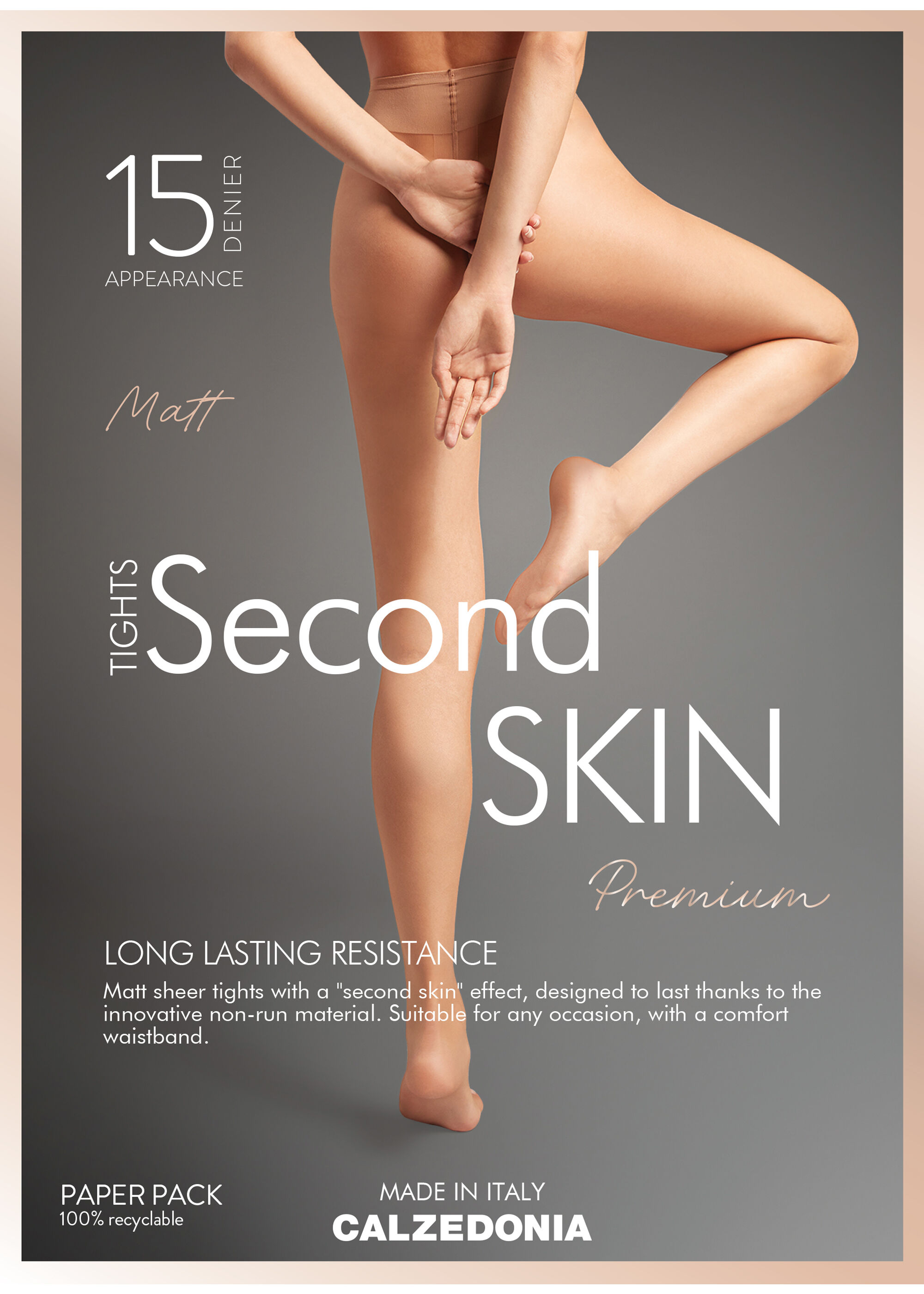 Колготки Second Skin 15 Ден Matt Premium