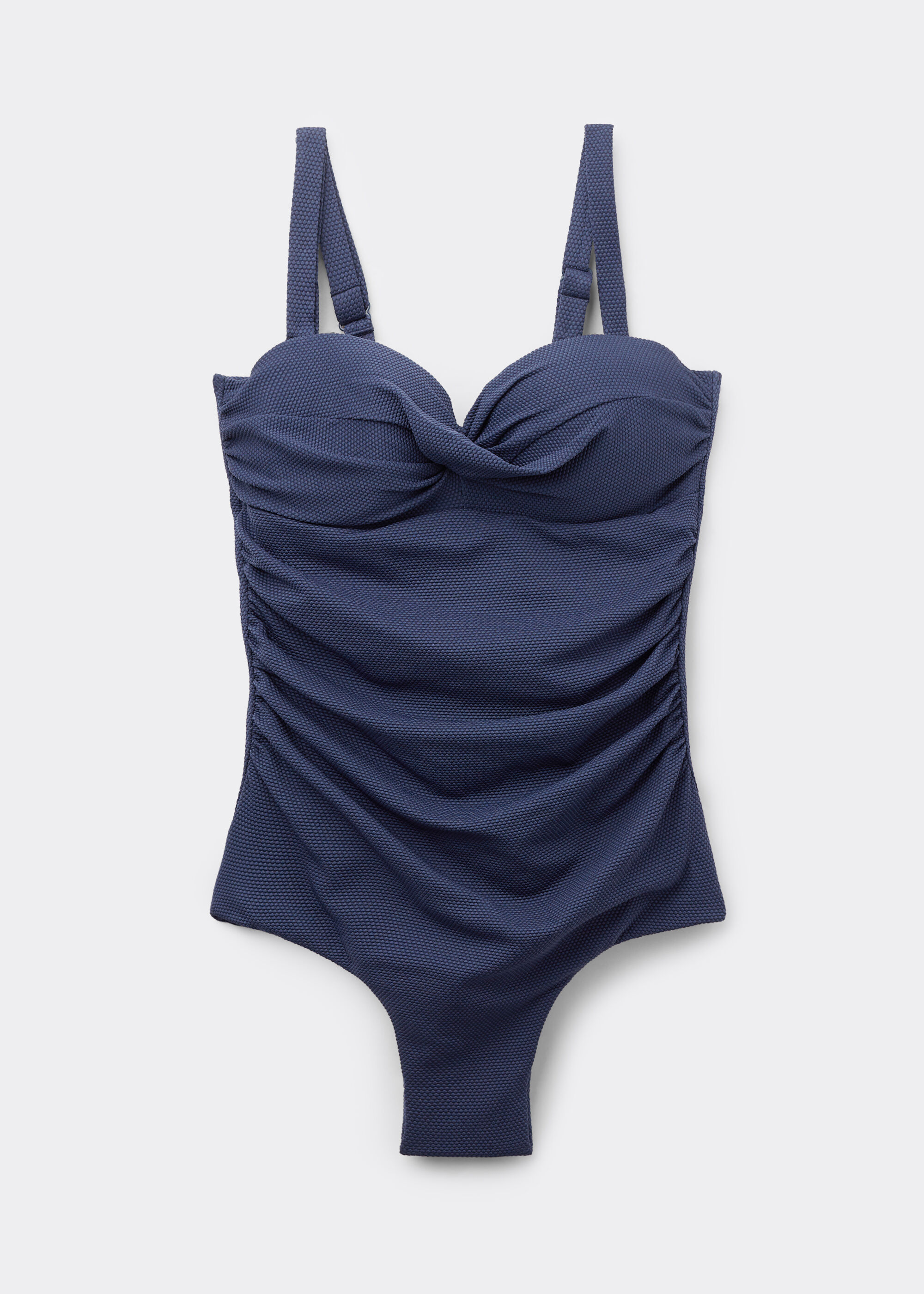 Maillot une pièce gainant légèrement rembourré Classic Piquet