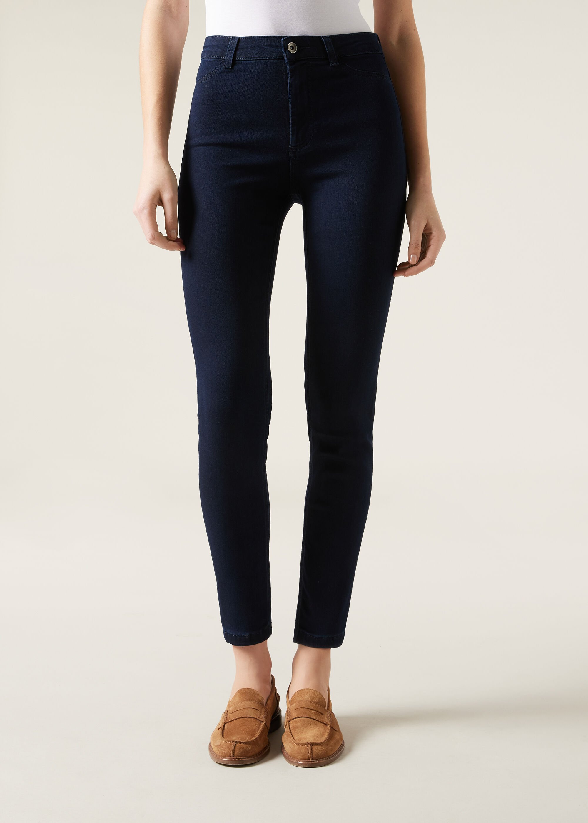 Jean skinny thermique ultra doux