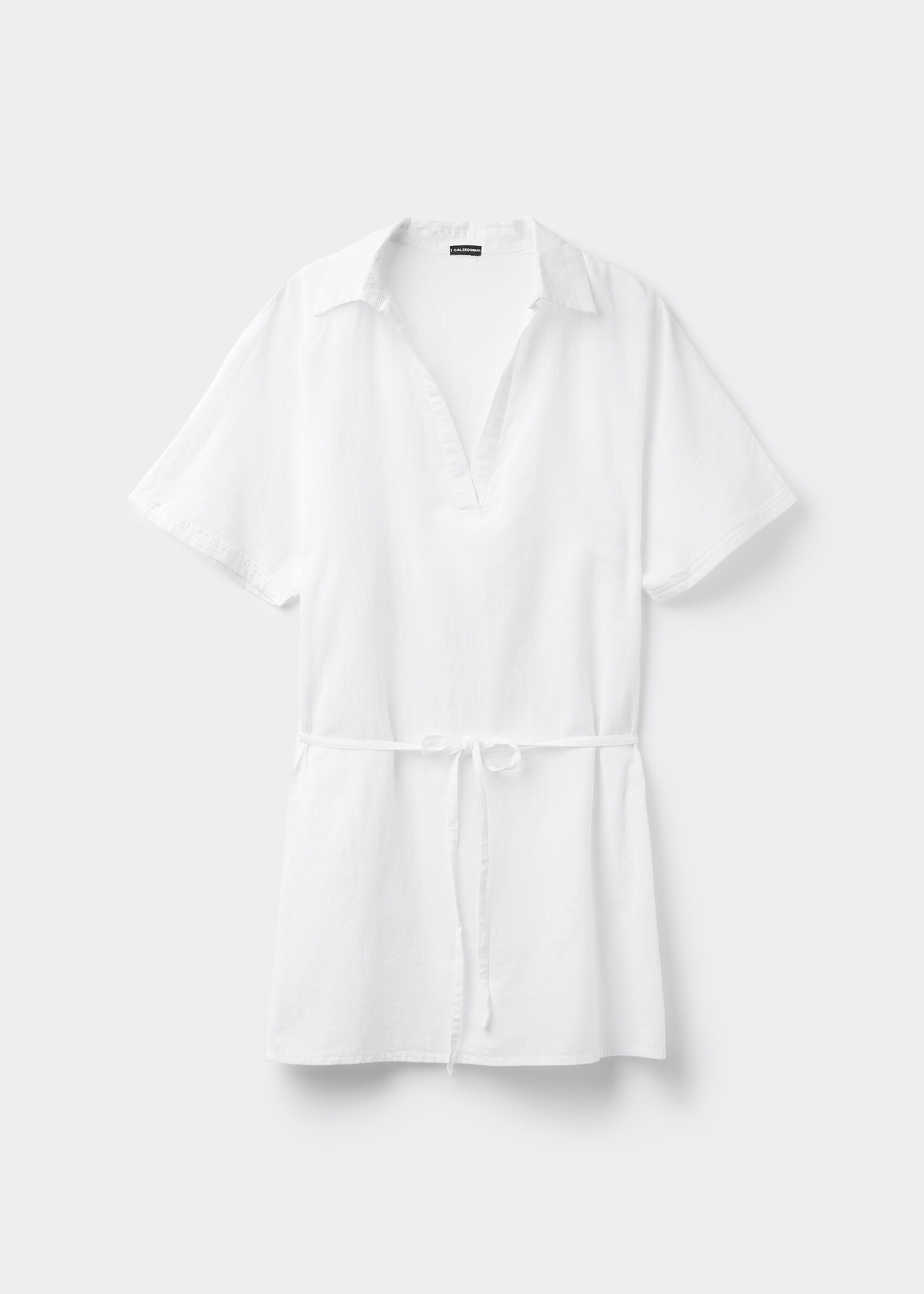 Short Kaftan with Drawstring