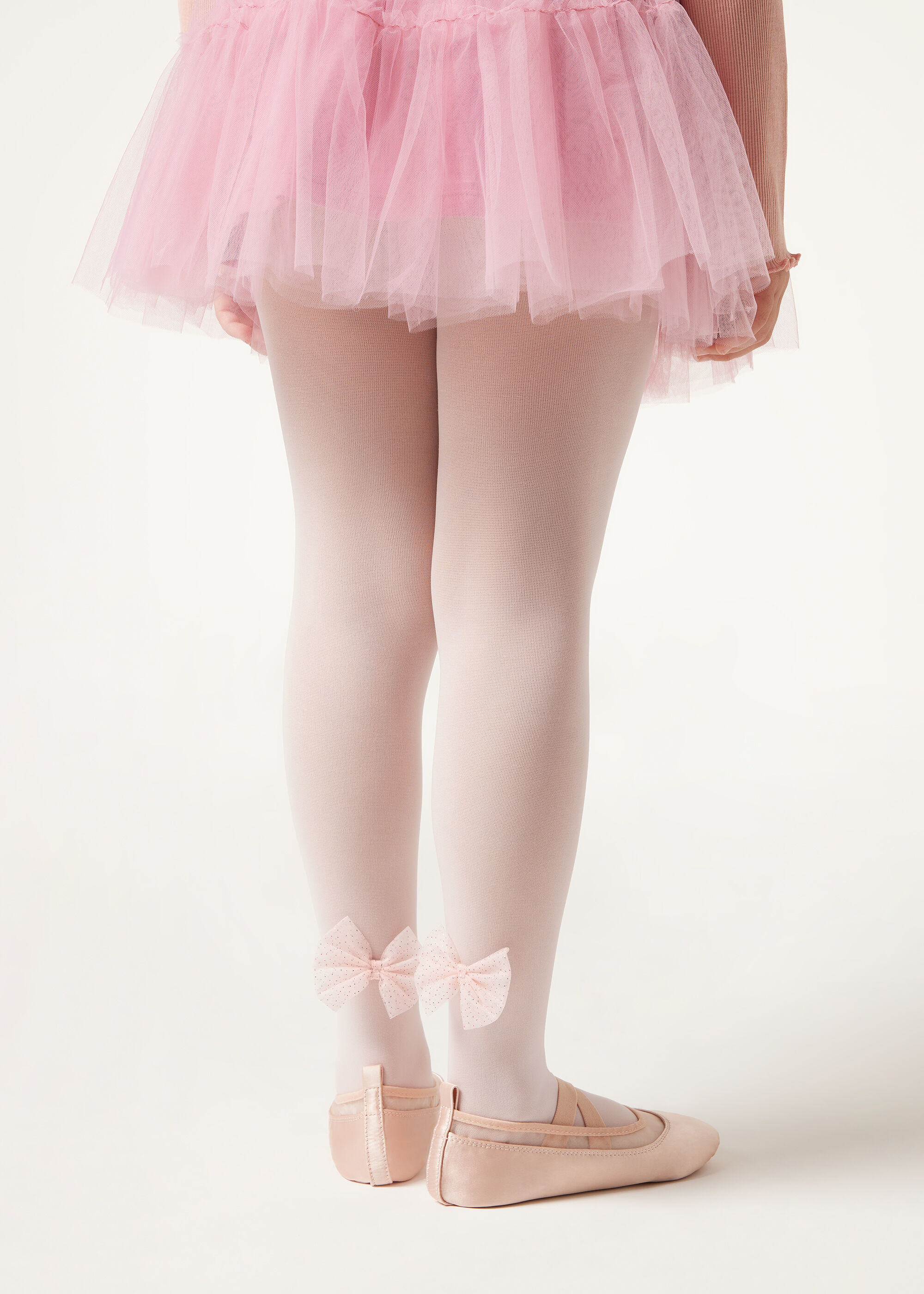 Girls’ Bow Tights