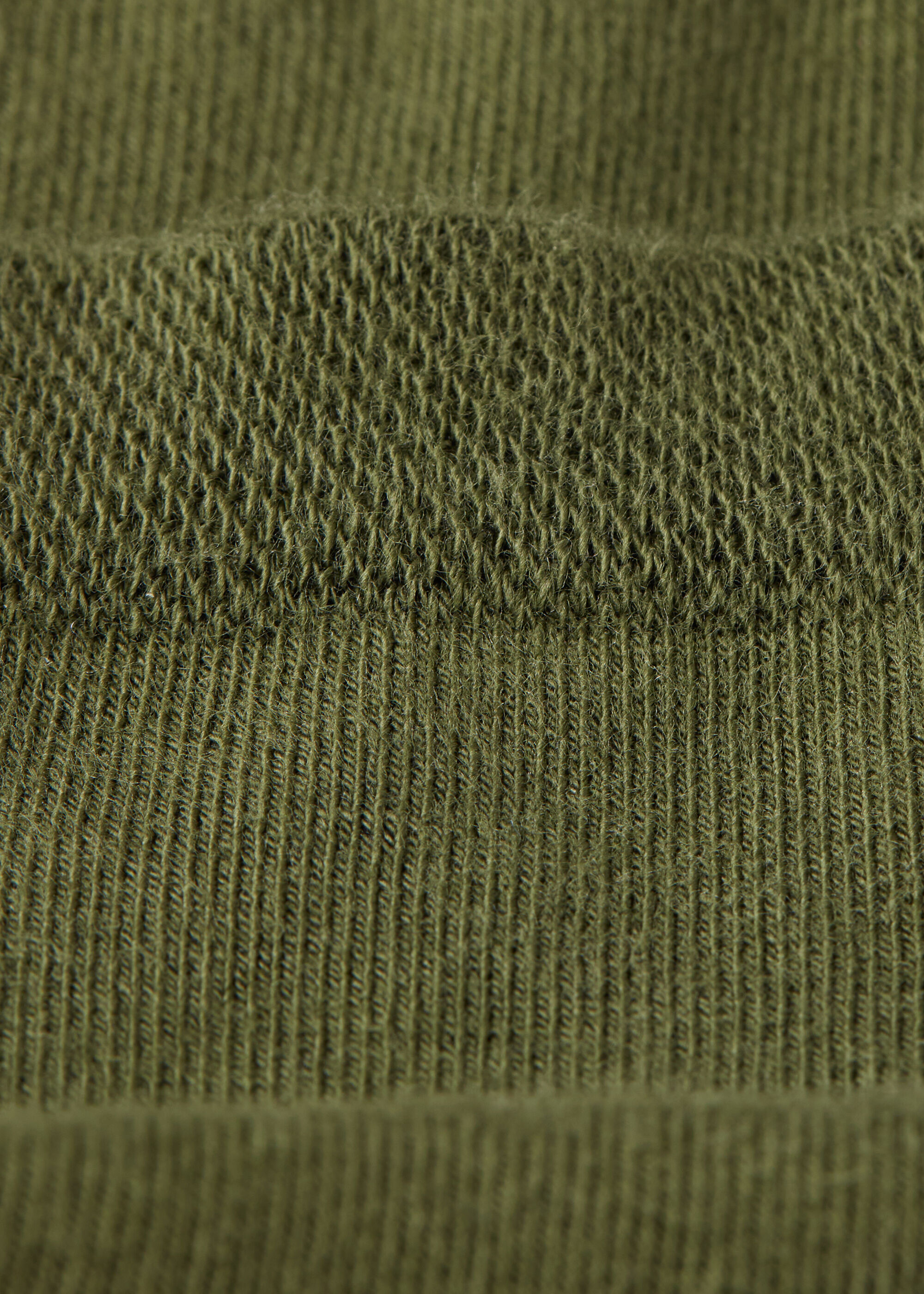 Chaussettes Courtes avec Bordure Travaillée