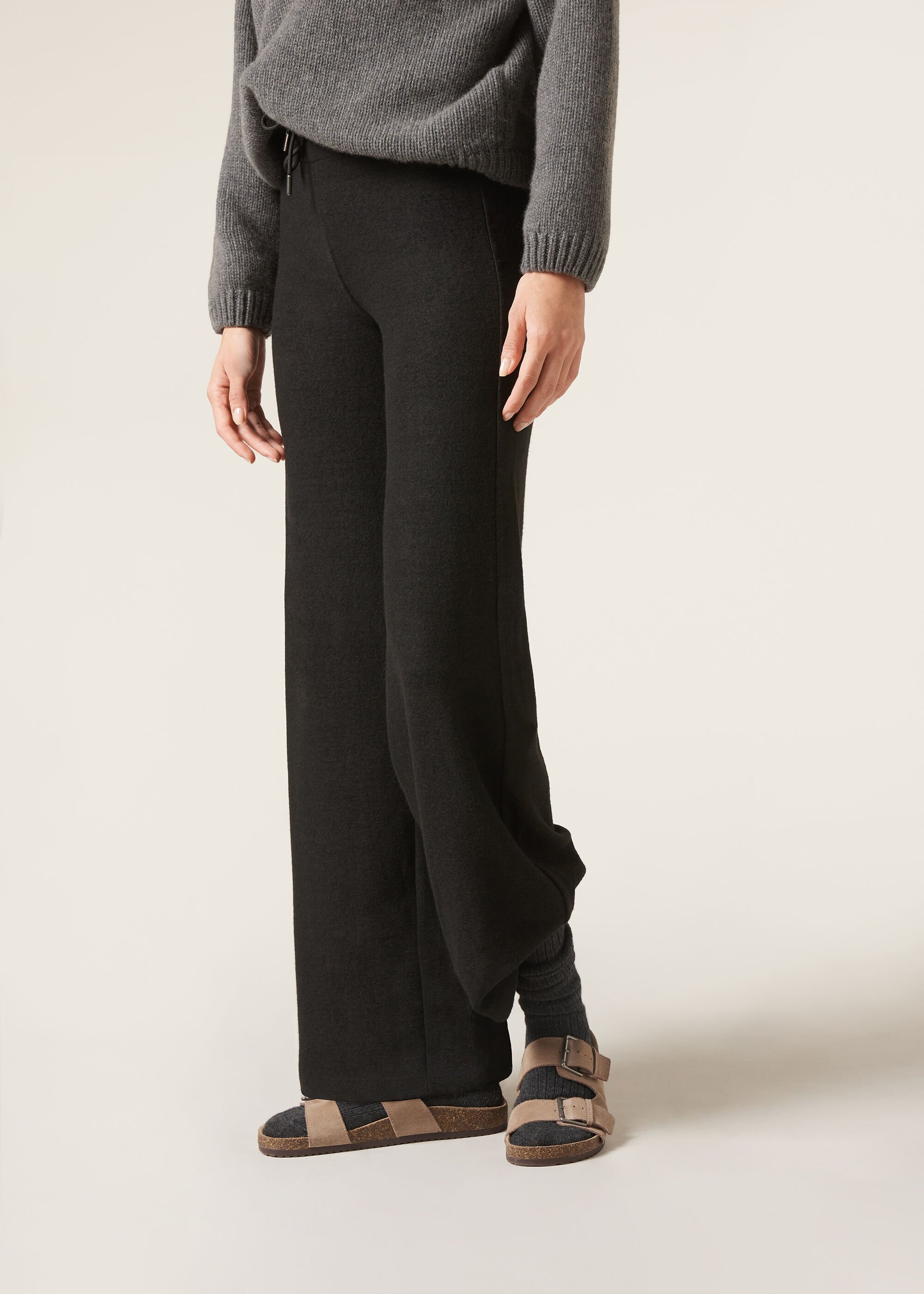 Palazzo-Leggings mit Cashmere