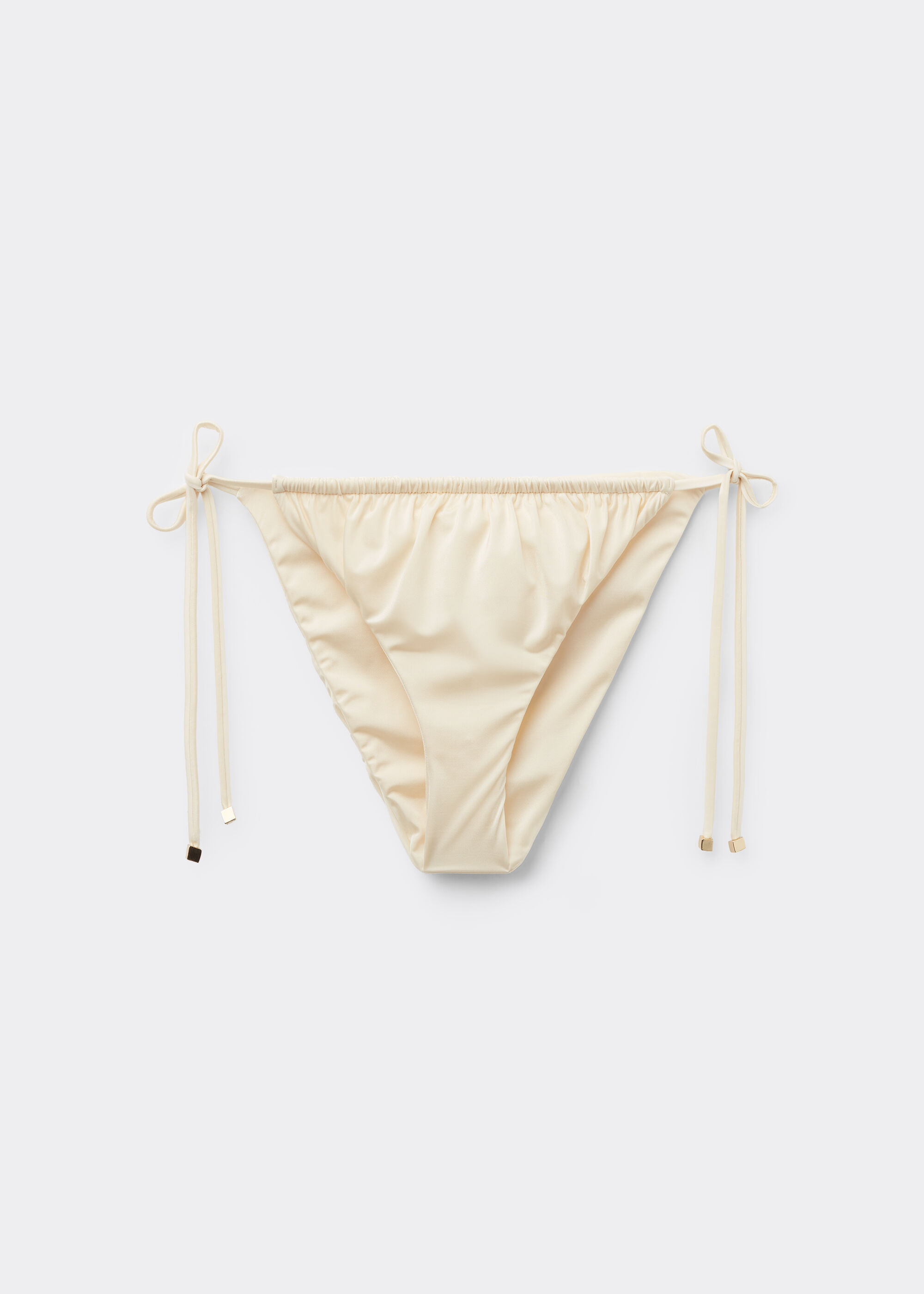 Bas de Maillot à Lanières Shiny Satin