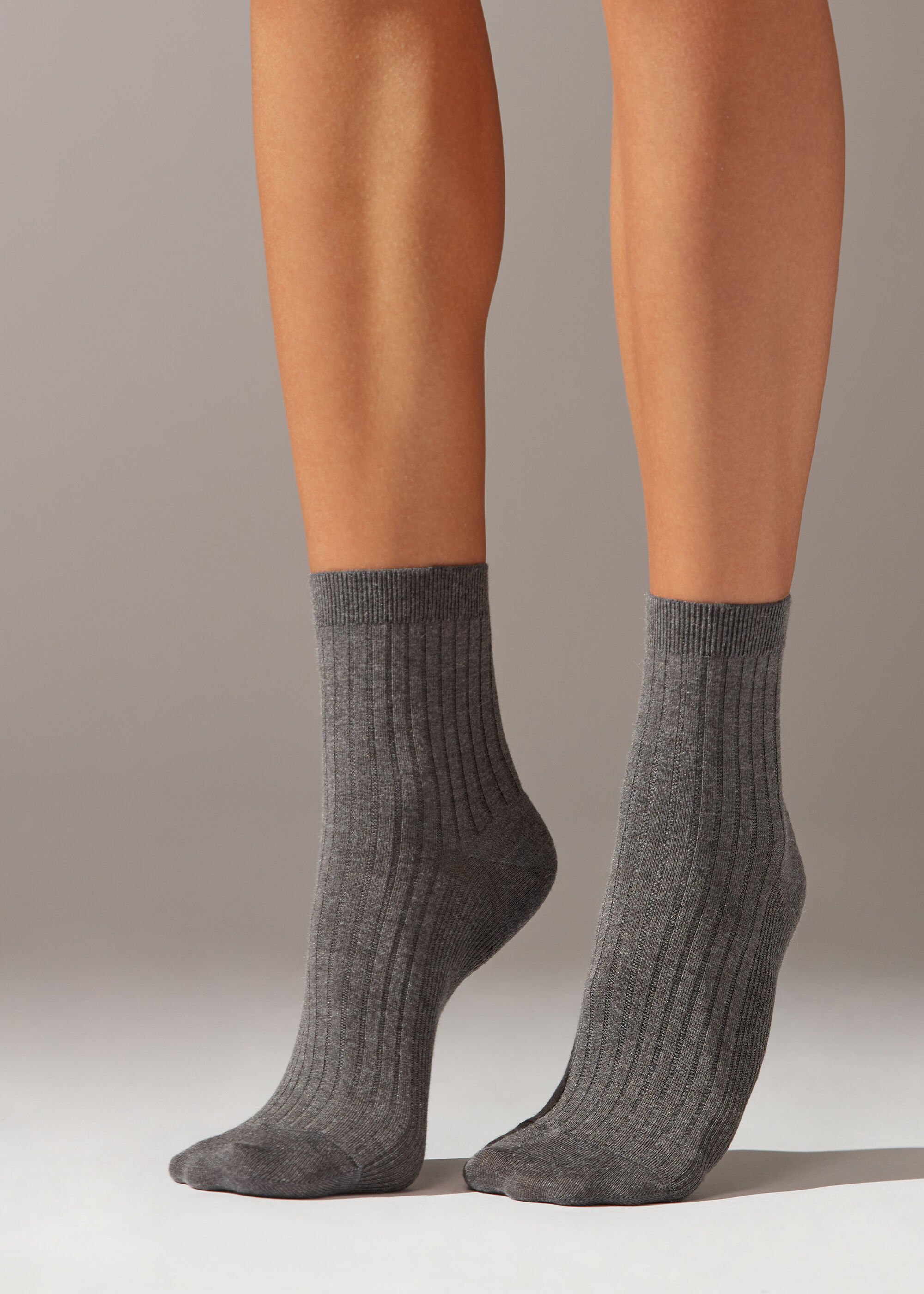 Calze Corte con Cashmere