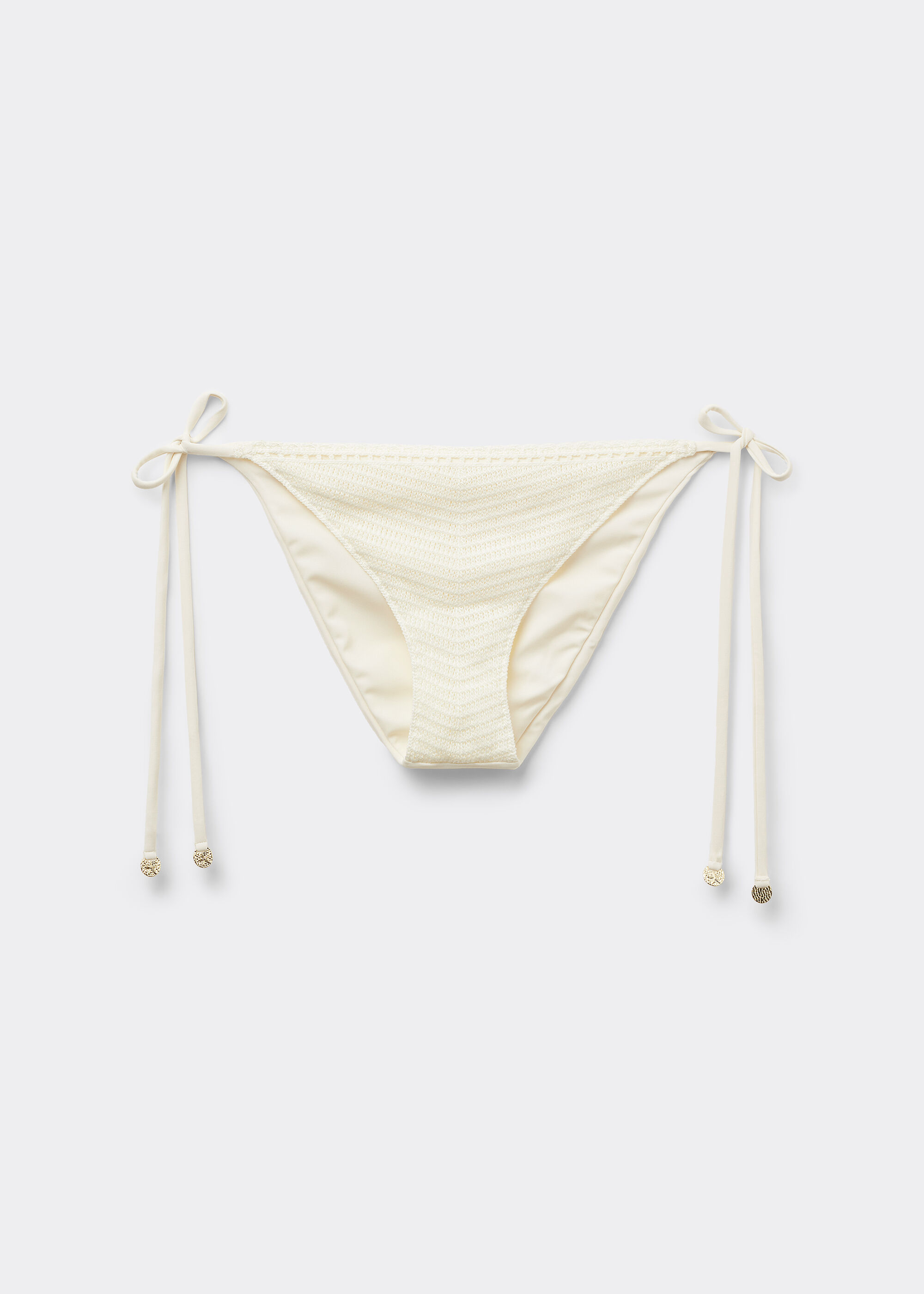 Tie Bikini Bottoms Classic Crochet