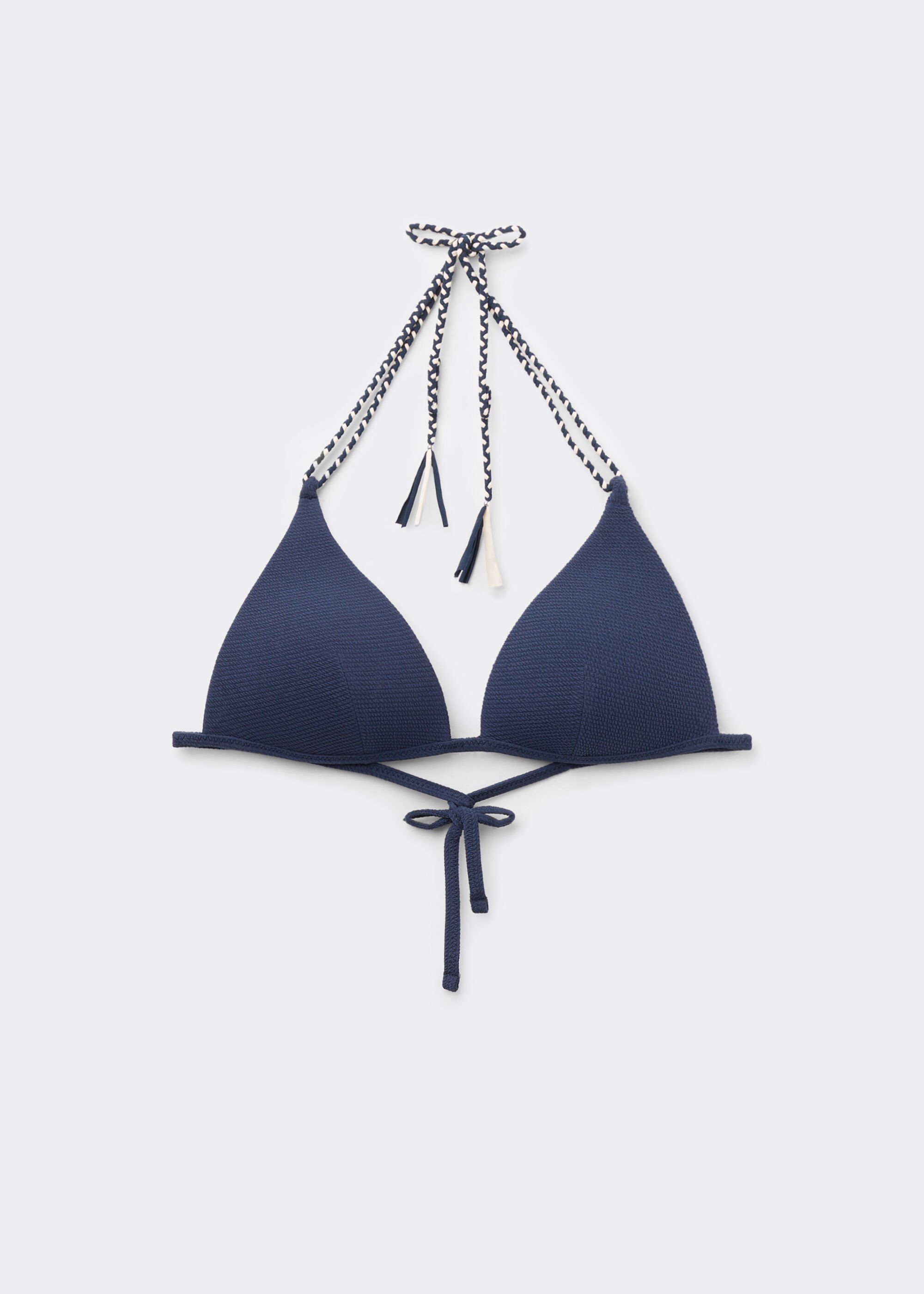 Sutien Triunghi Costum de Baie Crinkle Twist